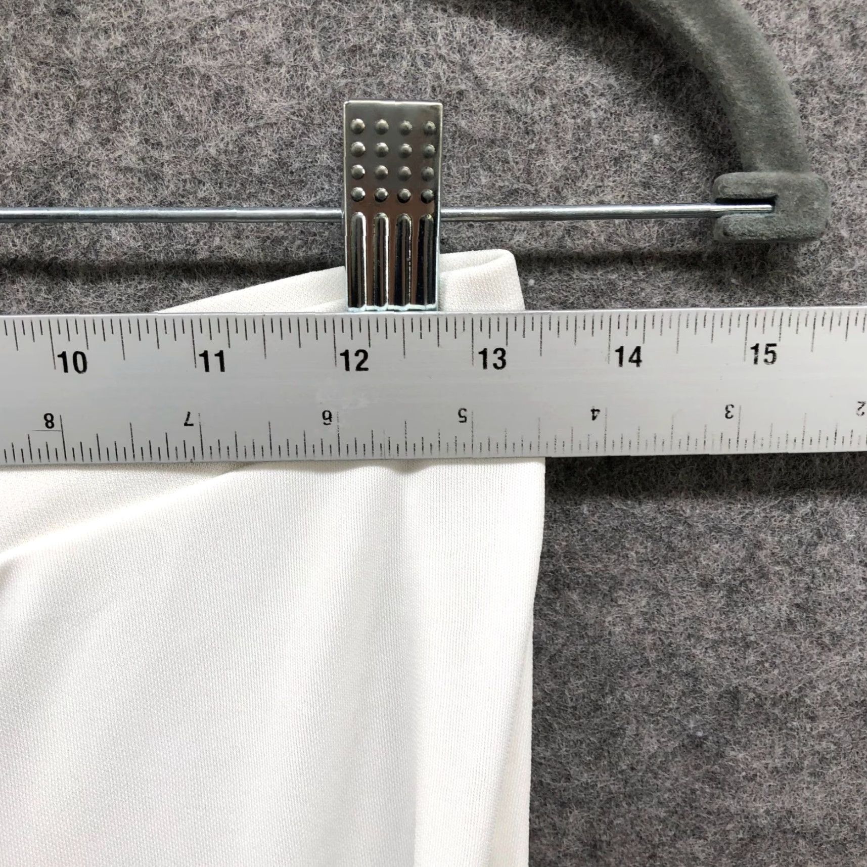 Zara Zara High Waisted Drape Front Pants Womens S White Wide Leg Pull On Stretchy Size 28" / US 6 / IT 42 - 5 Thumbnail
