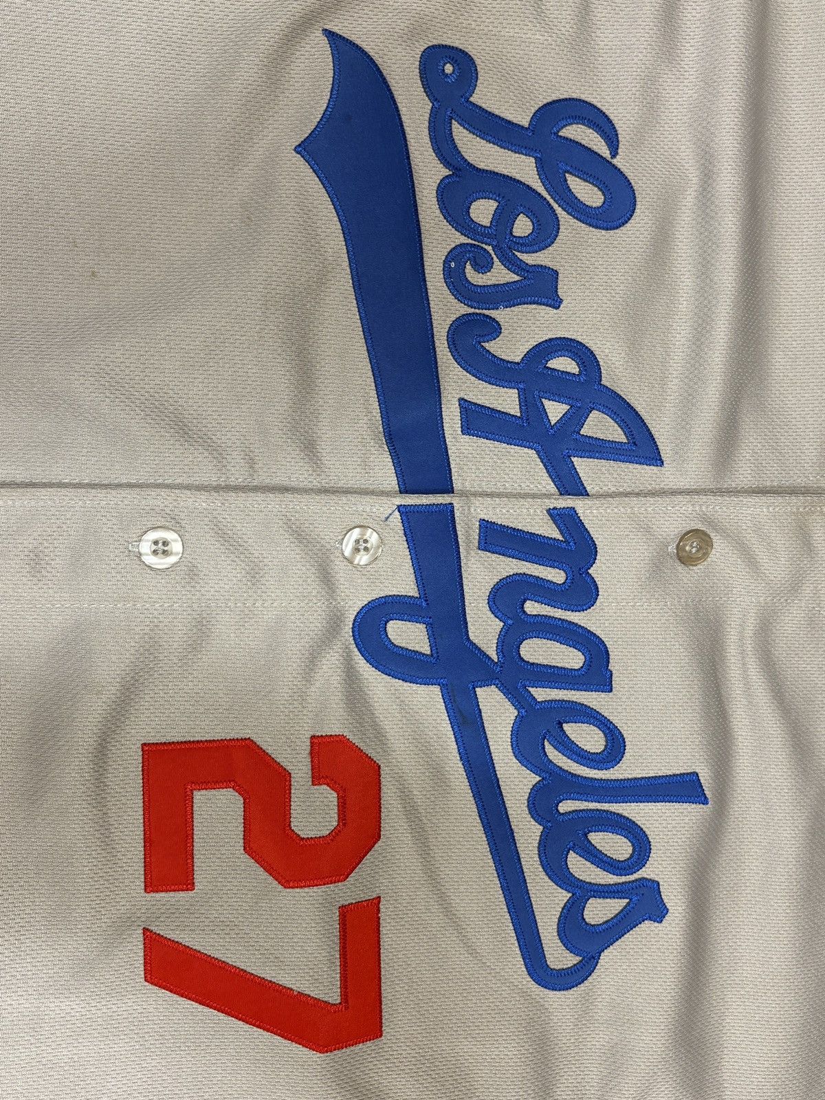 MLB Vintage Majestic L.A. Dodgers “KEMP #27” Jersey Size L 0578 Size US L / EU 52-54 / 3 - 3 Thumbnail
