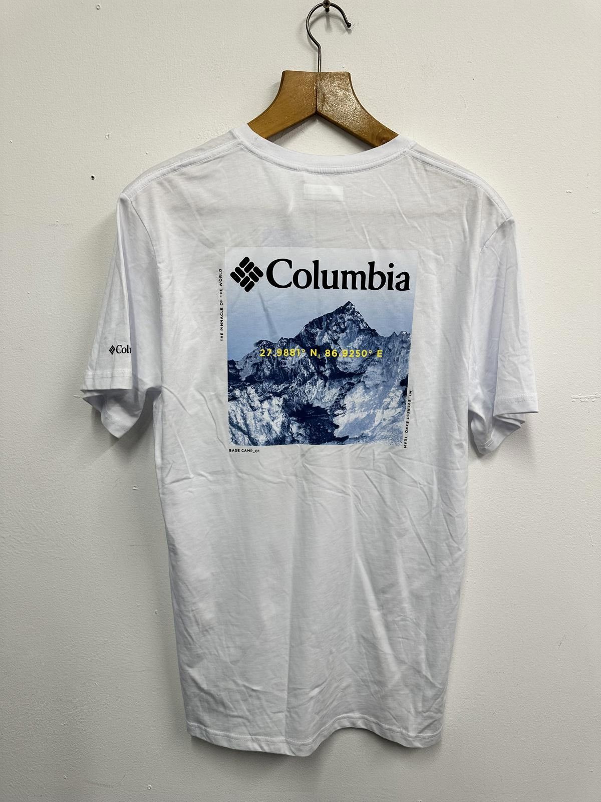 Columbia Columbia White Sportswear T-Shirt Medium Size US M / EU 48-50 / 2 - 4 Thumbnail