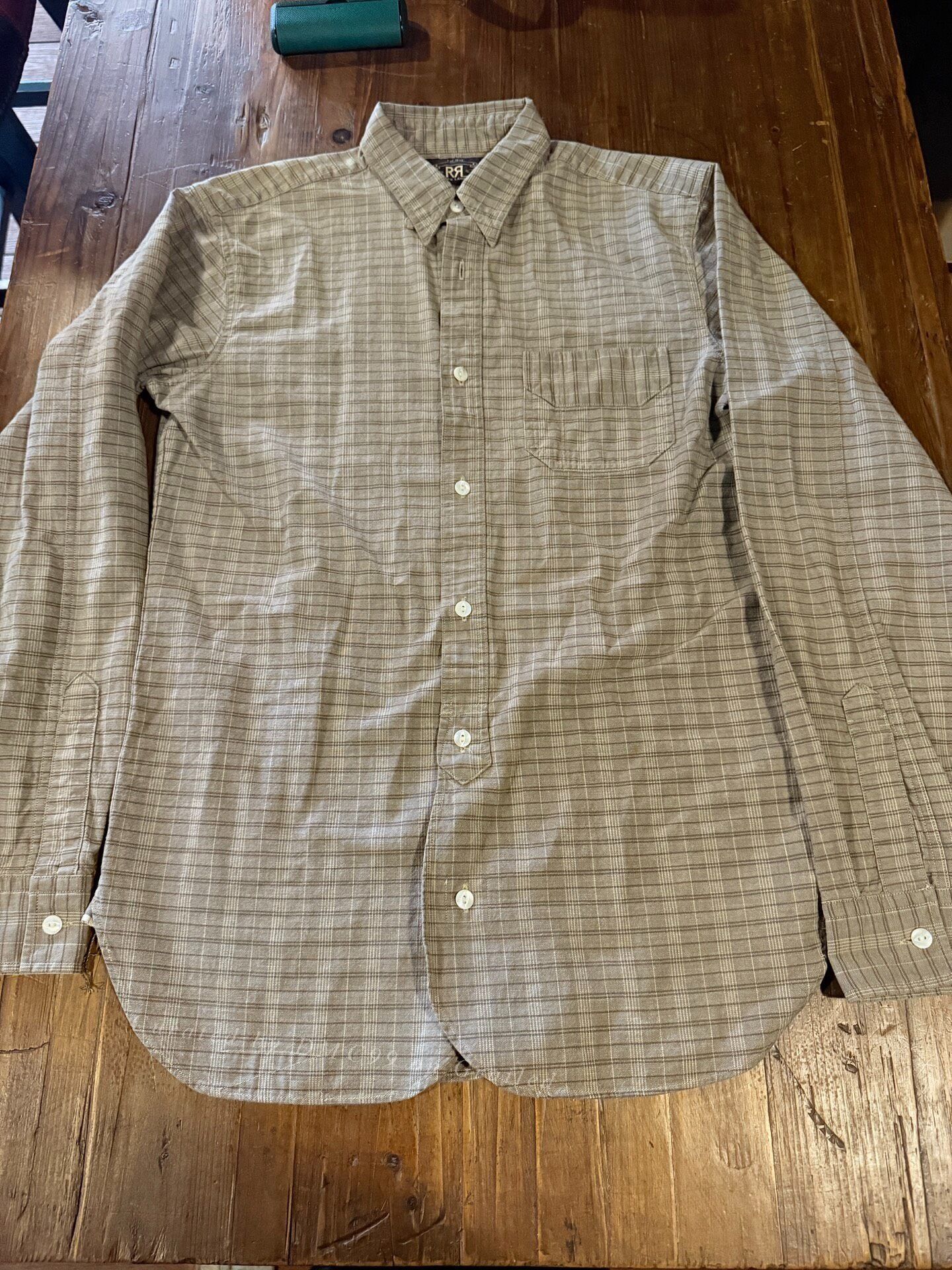 RRL Ralph Lauren RRL Plaid Long-Sleeve Shirt Size US XS / EU 42 / 0 - 1 Thumbnail