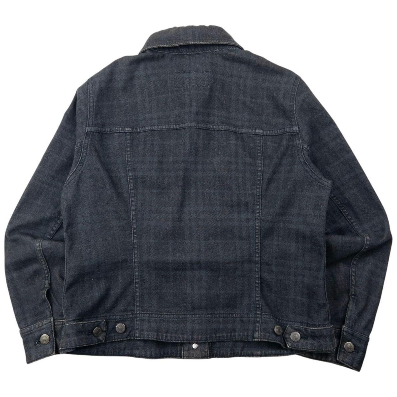 Burberry Vintage 2000s Burberry Nova Check Button Up Denim Jacket S Size S / US 4 / IT 40 - 2 Thumbnail