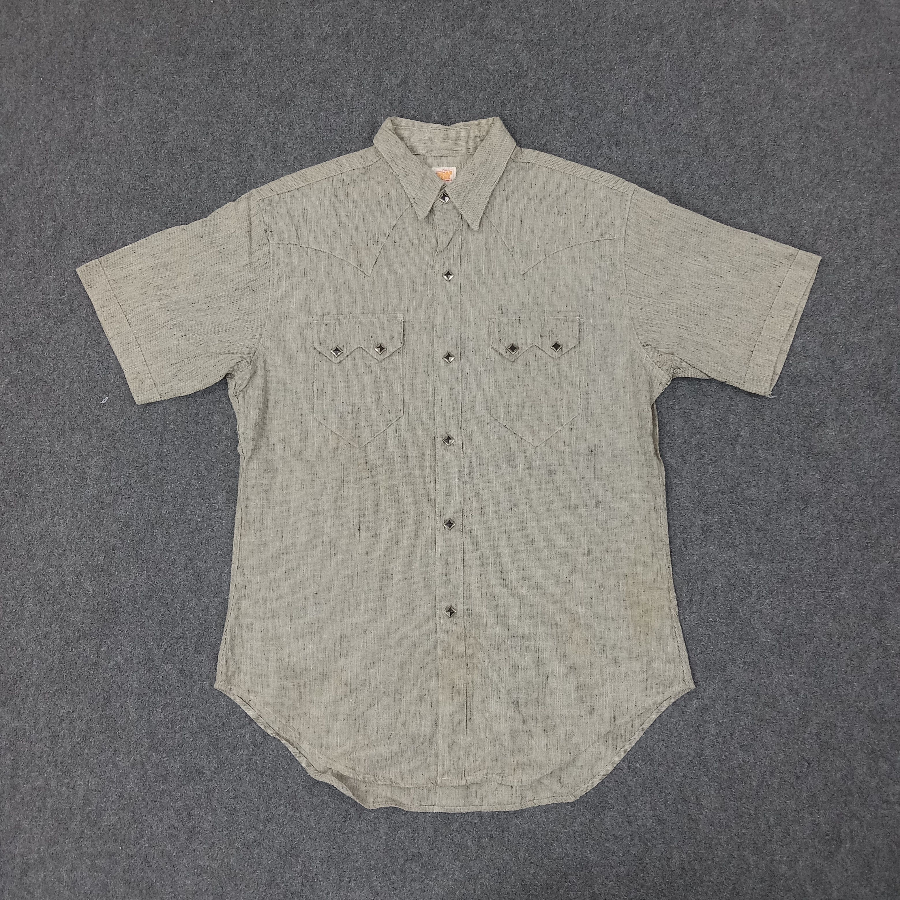 Sugar Cane Sugar Cane California Retro Style Shirt Button up C249N56 Size US L / EU 52-54 / 3 - 1 Thumbnail
