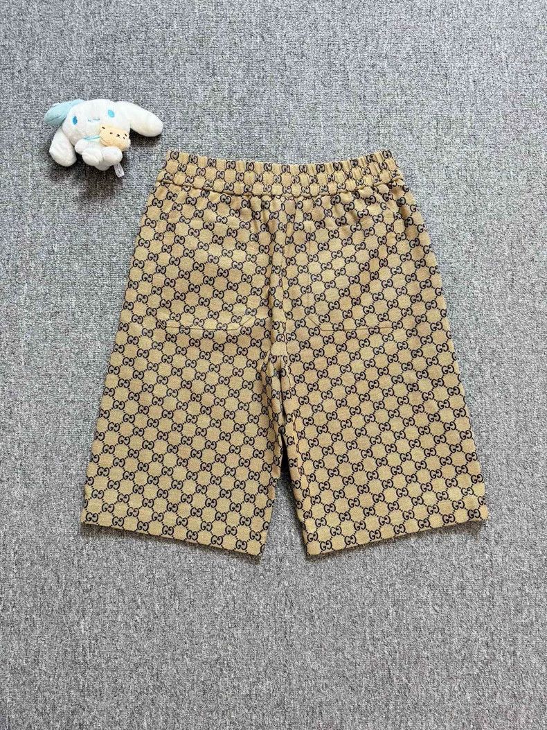 Gucci Gucci Brown double G old flower full logo denim canvas sho Size US 28 / EU 44 - 2 Thumbnail