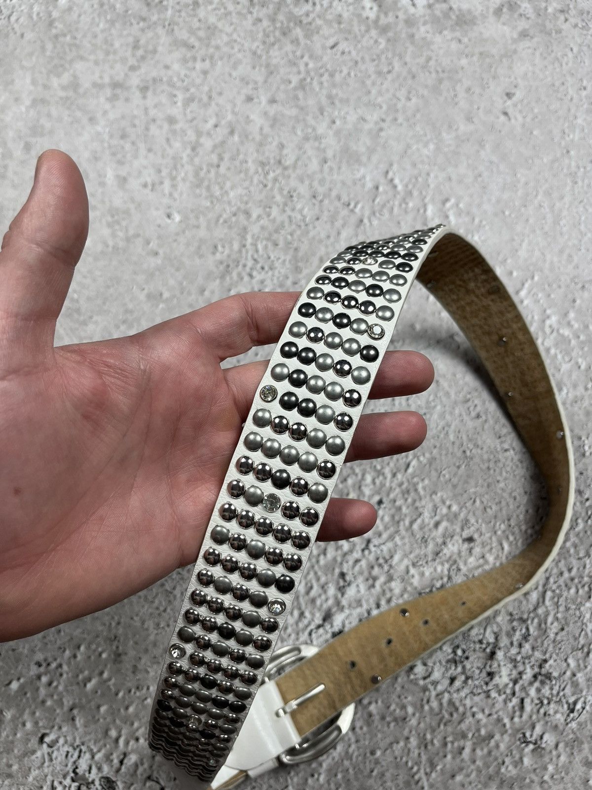 Japanese Brand × Vintage Vintage Y2K crazy Avant Garde belt Size ONE SIZE - 12 Thumbnail