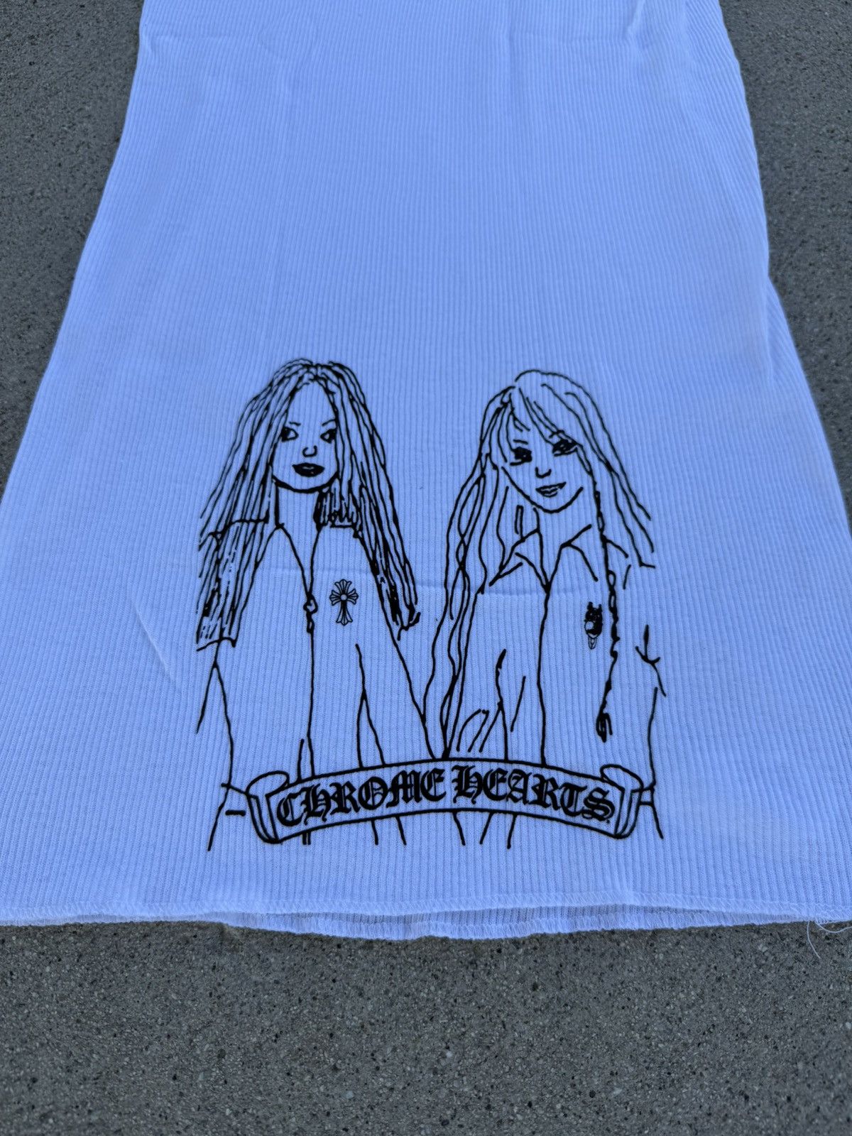 Chrome Hearts Rare Chrome Hearts Tank Top “Two Girls One Cup” Size US L / EU 52-54 / 3 - 3 Thumbnail