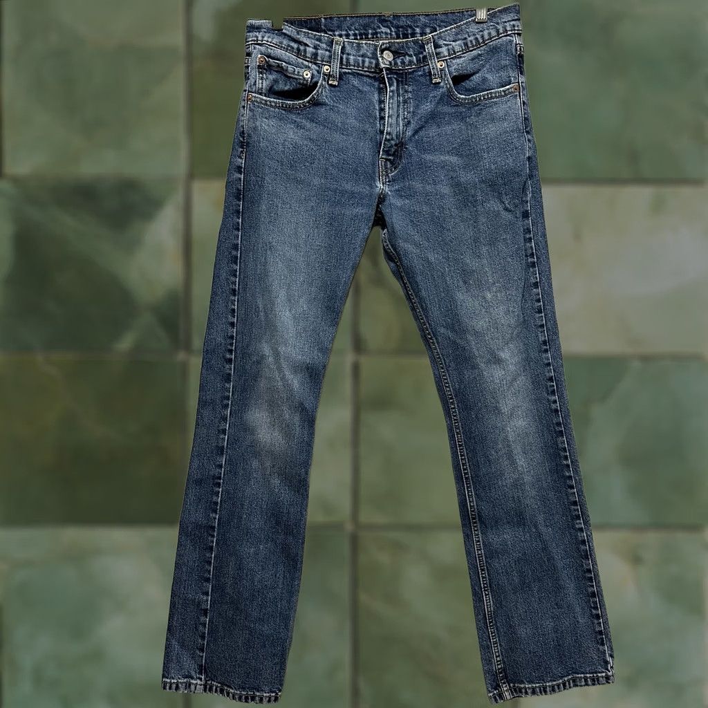 Levi's Levi's Men 527 Slim Bootcut Jeans Blue Size 32 Denim Regular Inseam 32/32 City Distressed Stretch Size US 32 / EU 48 - 1 Thumbnail