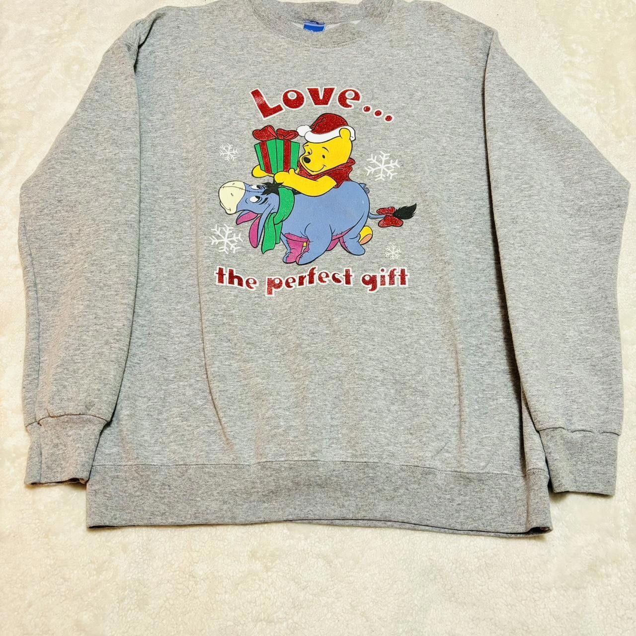 Disney Vintage Y2k Disney Winnie the pooh Crewneck Sweater Size XL / US 12-14 / IT 48-50 - 1 Thumbnail
