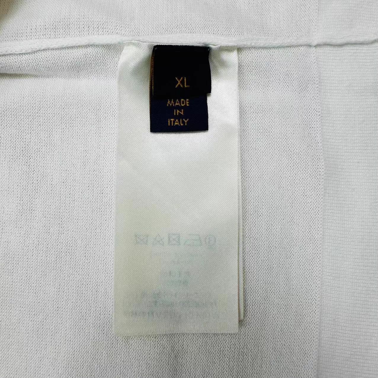 Louis Vuitton LV ink wash monogram knit tee collarless XL Size XL / US 12-14 / IT 48-50 - 4 Thumbnail