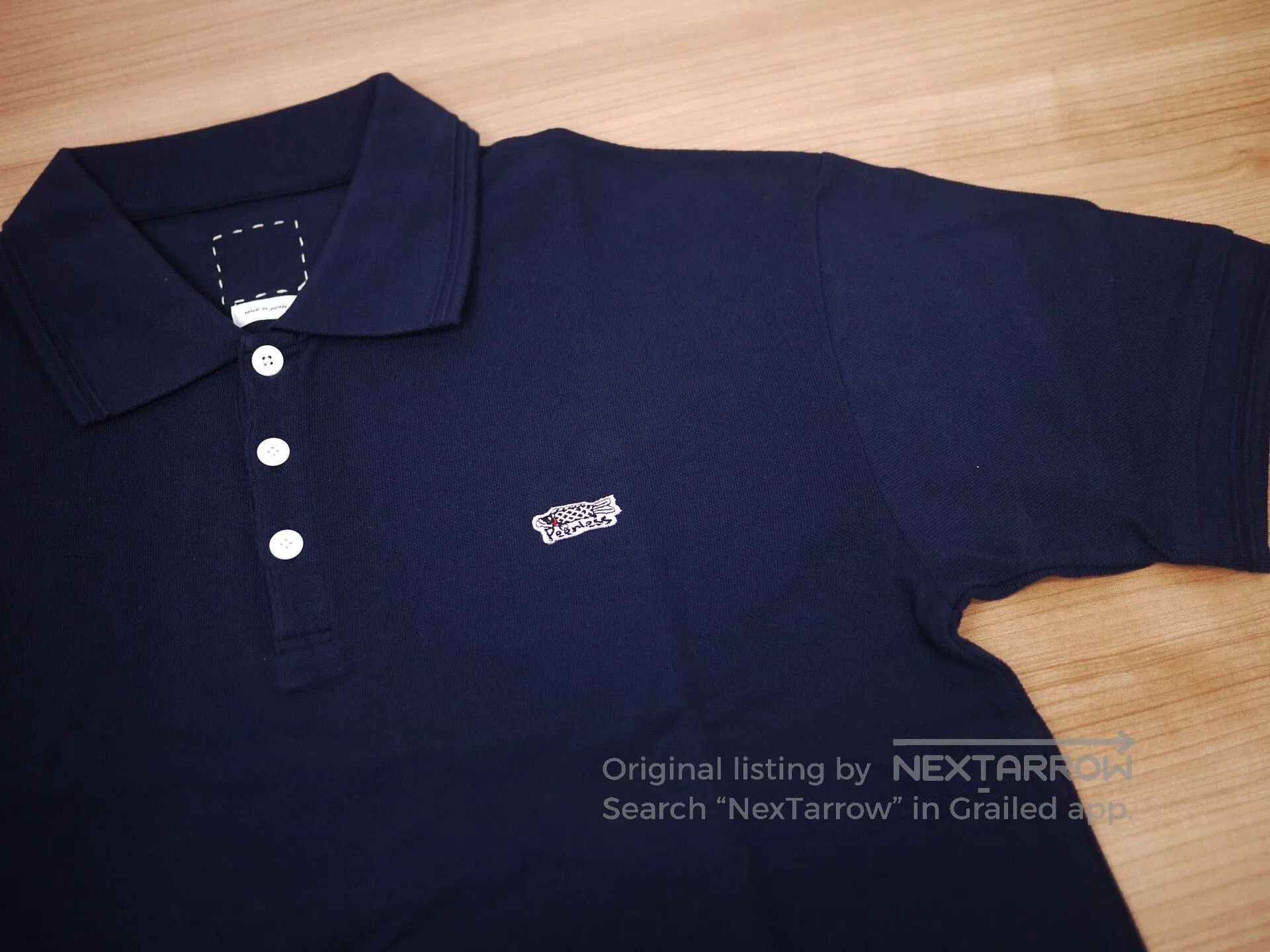 Visvim Blue Short-Sleeve Polo Shirt. Size US S / EU 44-46 / 1 - 5 Thumbnail