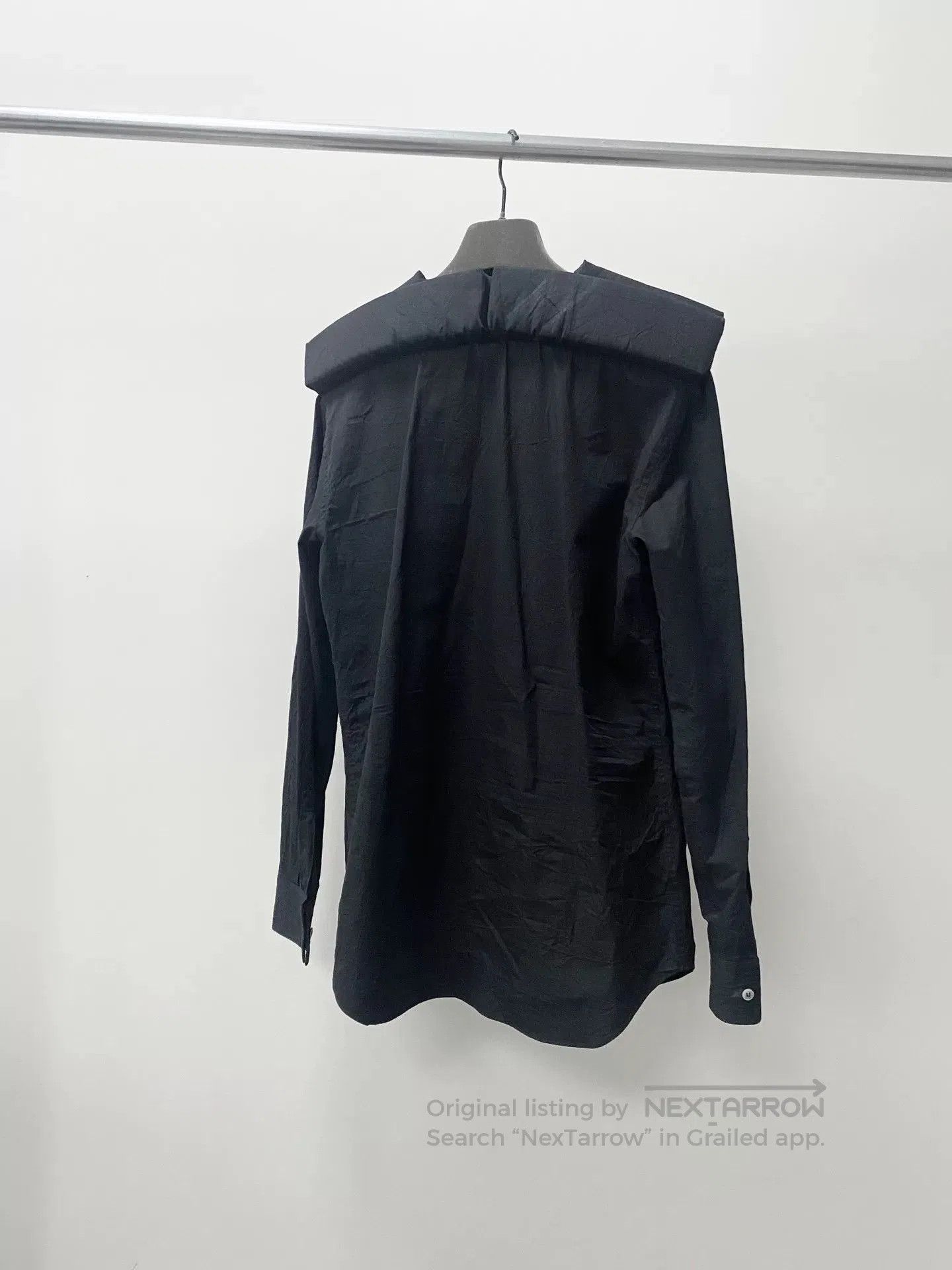 Masaki Matsushima Masakimatsushima 90s Sculpted Pleated Shirt. Size M / US 6-8 / IT 42-44 - 5 Thumbnail