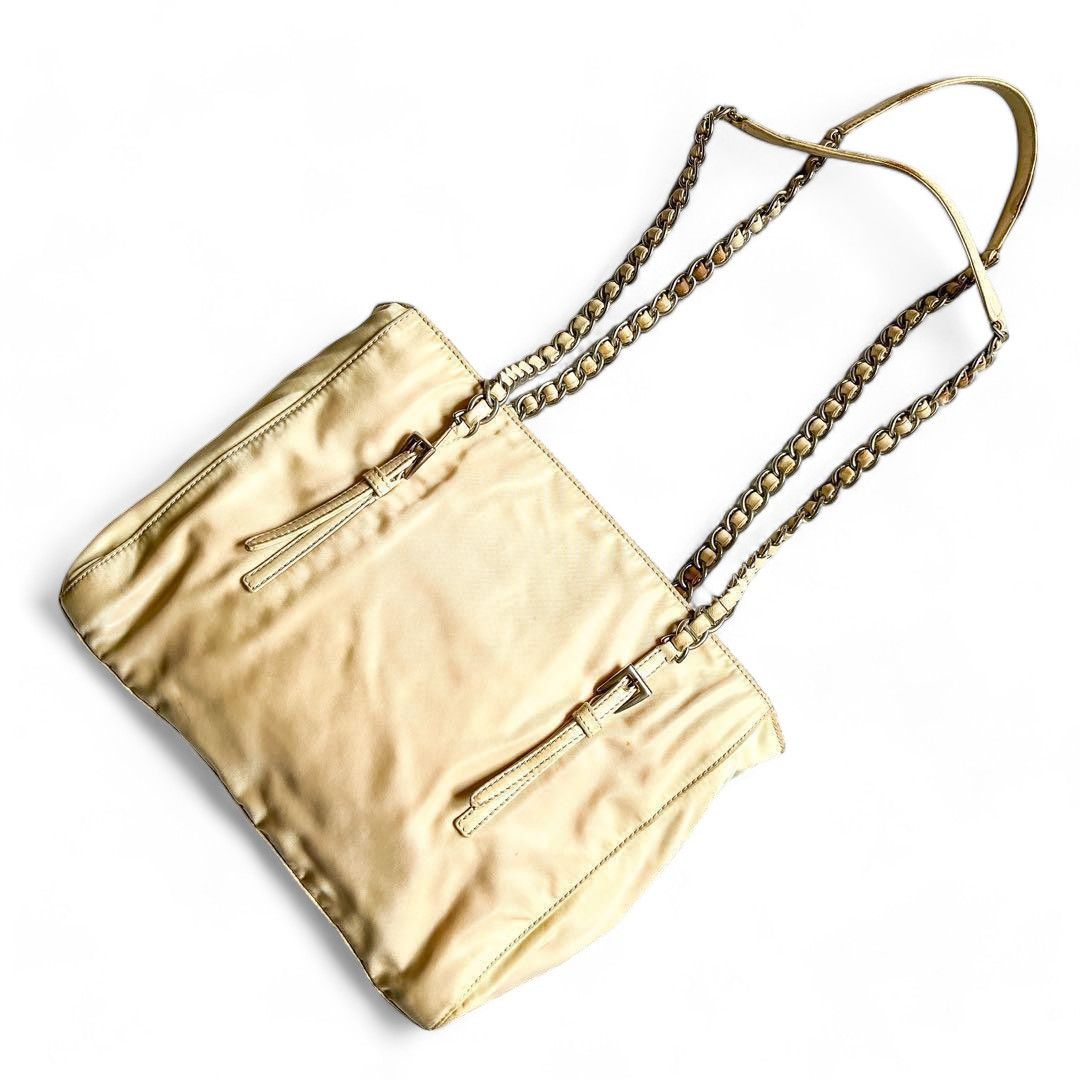 Prada Prada - Tesuto nylon chain tote bag shoulder bag Size ONE SIZE - 3 Thumbnail