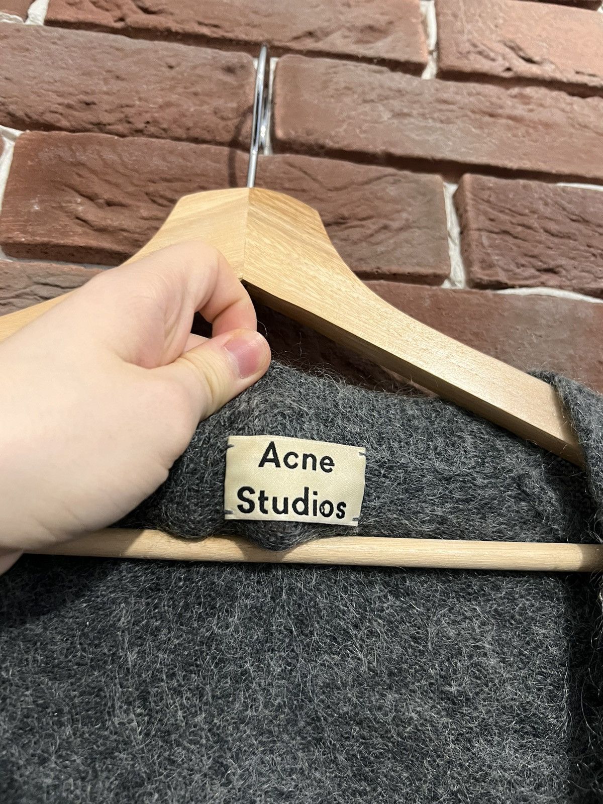 Acne Studios Acne Studios Raya Short paw14 Mohair Knit Luxury Casual Size S / US 4 / IT 40 - 3 Thumbnail