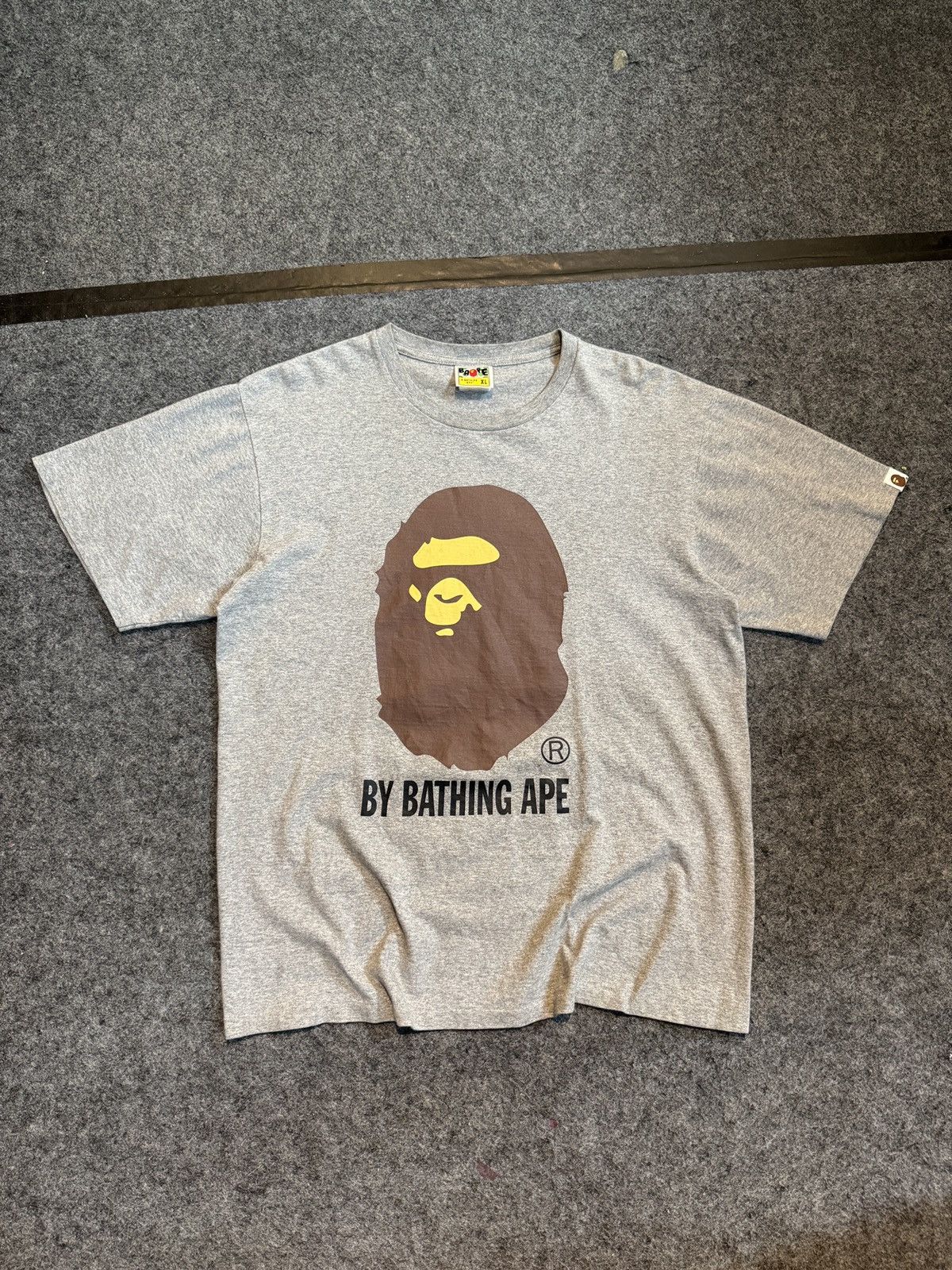 Bape Bape By Bathing Ape Tee Gray Size US XL / EU 56 / 4 - 1 Thumbnail