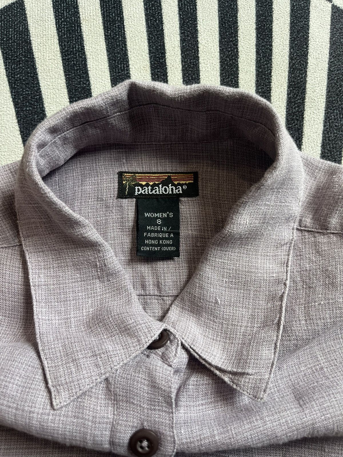 Vintage Vintage Pataloha 100% HEMP Half bottom Shirt Size S / US 4 / IT 40 - 6 Thumbnail