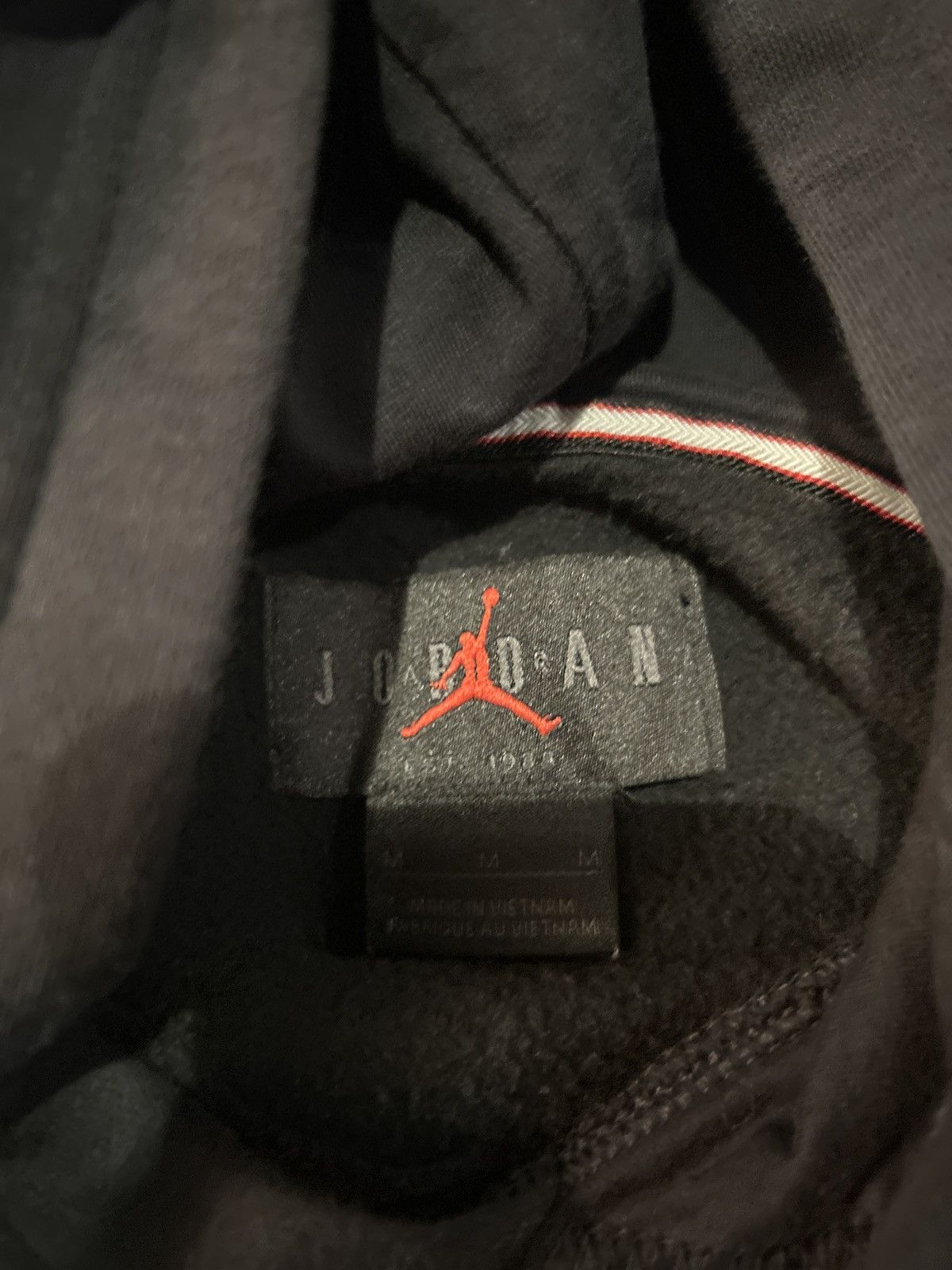 Jordan Brand Black Jordan hoodie Size US M / EU 48-50 / 2 - 2 Thumbnail