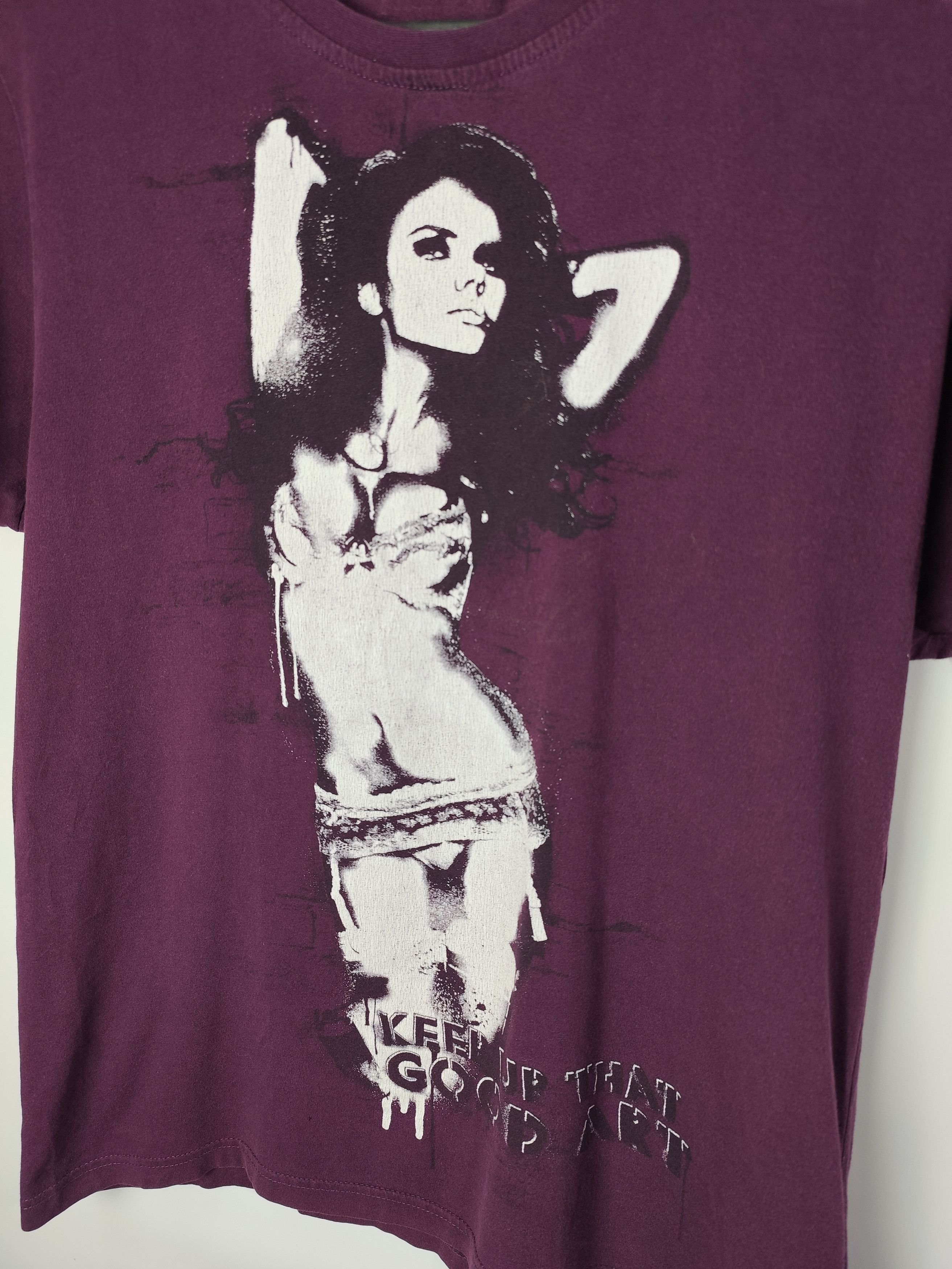 Hot Model Sex × Vintage Vintage Style Sexy Girl Hot Model T Shirt Japanese Style Size US M / EU 48-50 / 2 - 2 Thumbnail