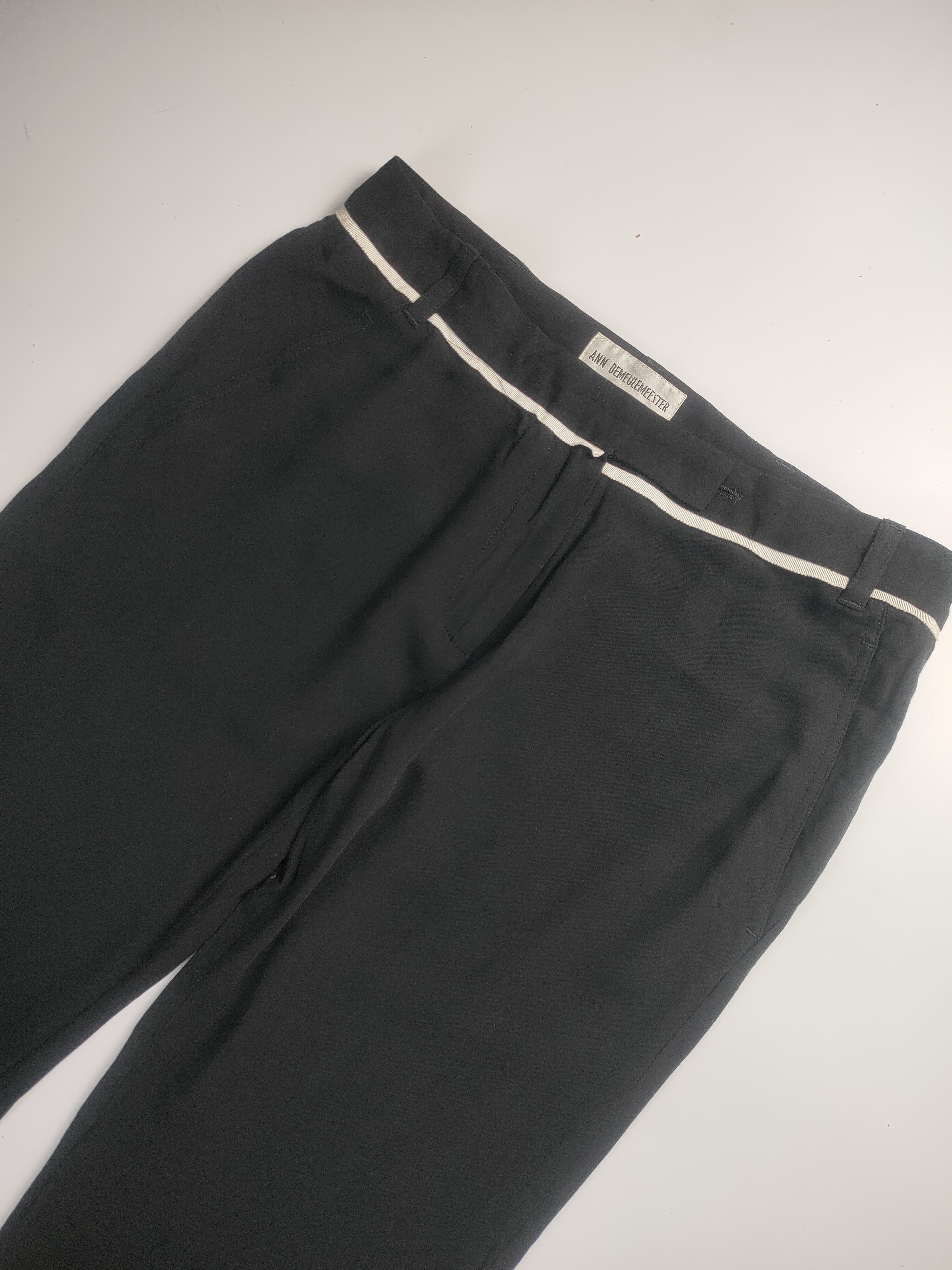 Ann Demeulemeester Ann Demeulemeester Wool Pants Size 34" / US 12 / IT 48 - 2 Thumbnail