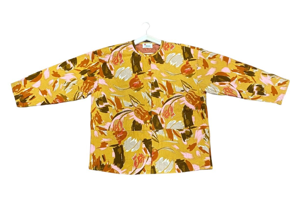 Kenzo Kenzo Ladies Floral Button Cardigan Size L / US 10 / IT 46 - 7 Thumbnail