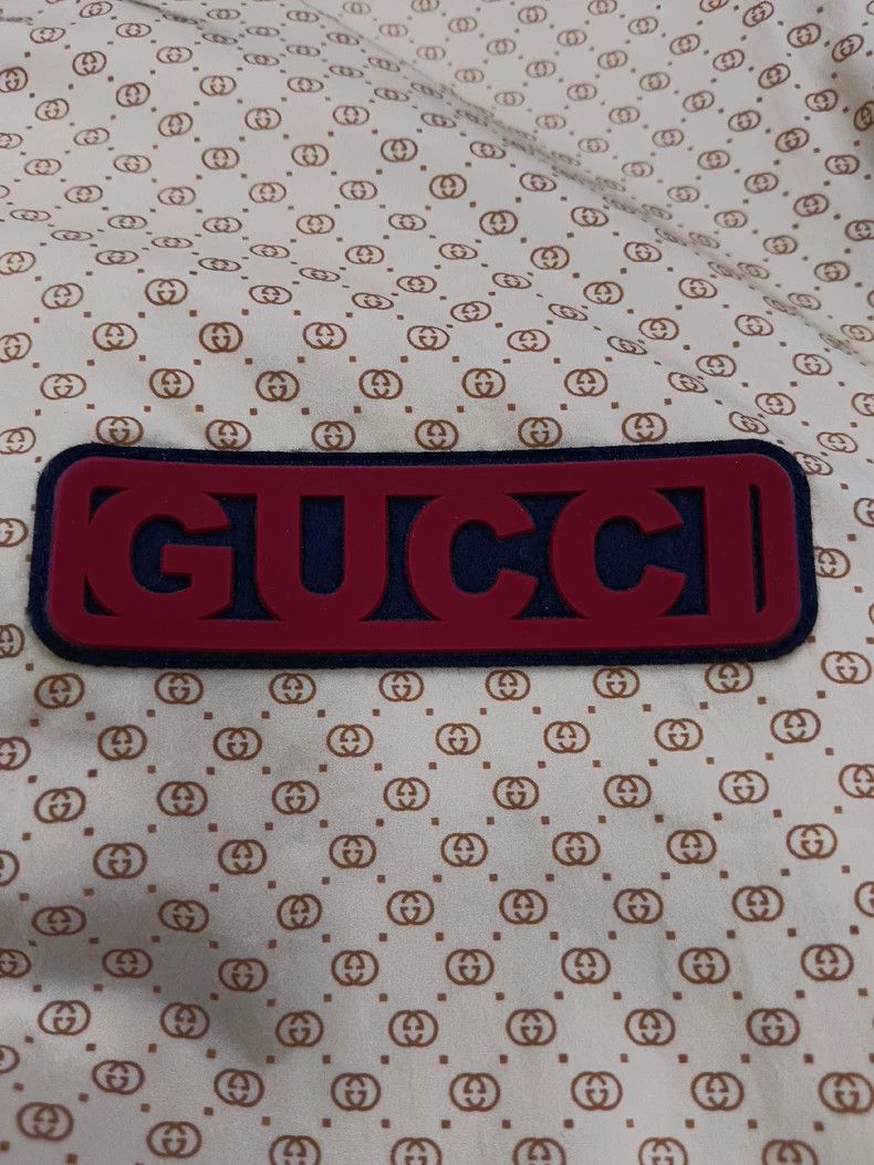 Gucci Gucci Full print logo + dragon embroidered coat 2504-Nextar Size US S / EU 44-46 / 1 - 5 Thumbnail
