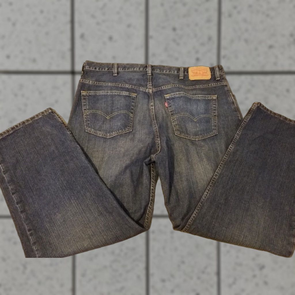 Levi's Levi's 559 Jeans 42x30 Relaxed Straight Denim Stretch Men Reg 42 Blue Denim Jeans Bar? Size US 42 / EU 58 - 1 Thumbnail