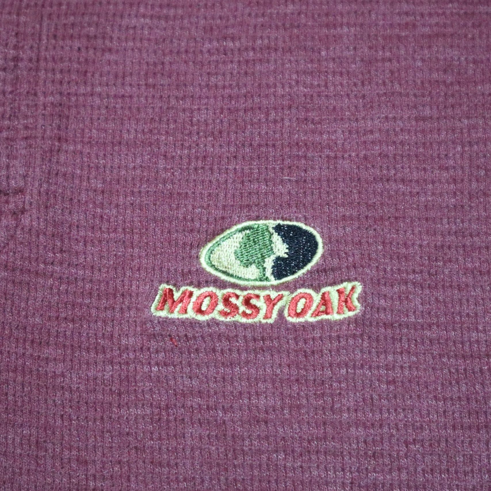 Vintage Mossy Oak Sweatshirt Shirt Men L Burgundy Mossy Oak Large Long Sleeve Shirt Sweatshirt Size US L / EU 52-54 / 3 - 2 Thumbnail