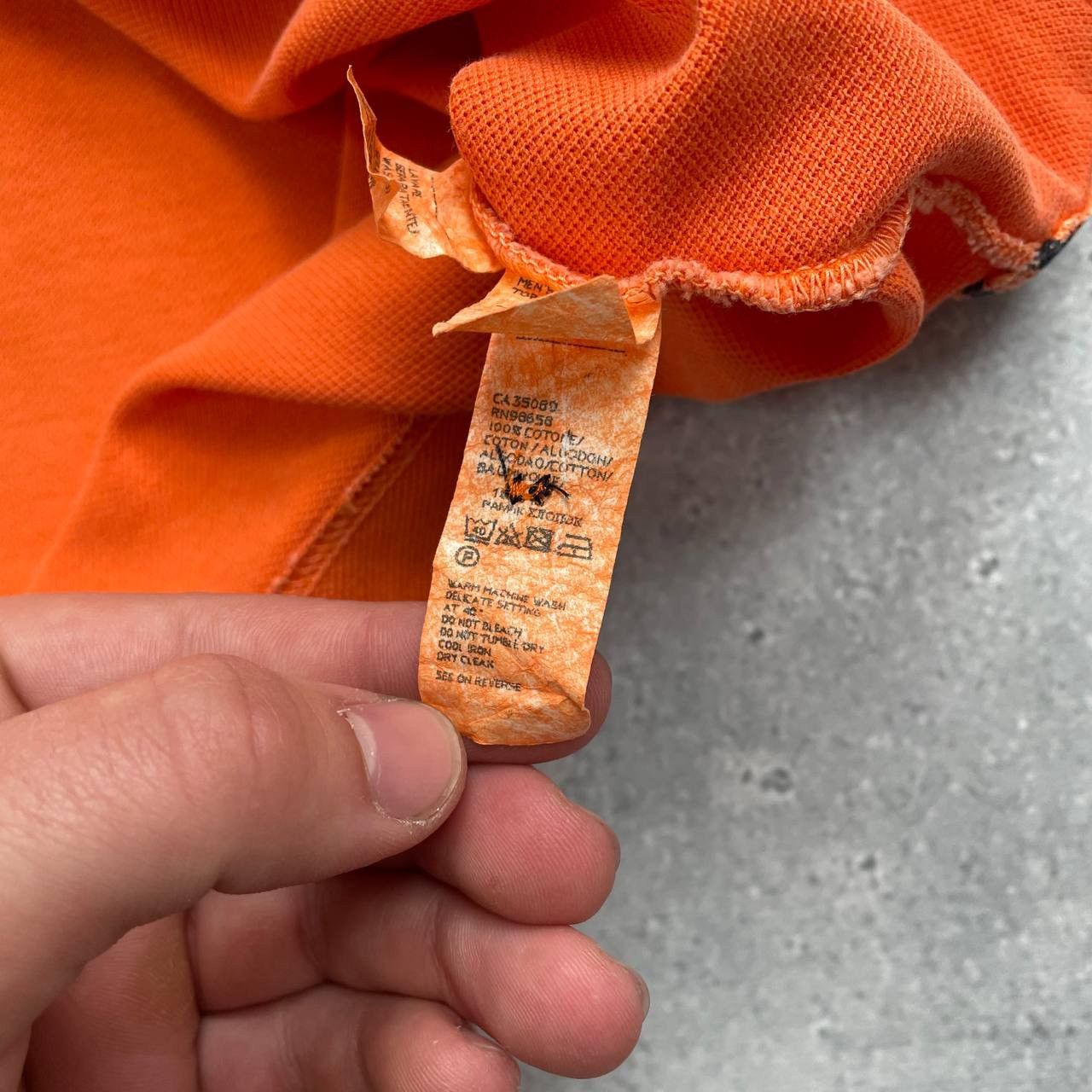 Designer × Paul & Shark Paul & Shark Ocean Team Polo Shirt Garment Dyed Orange M Size US M / EU 48-50 / 2 - 9 Thumbnail