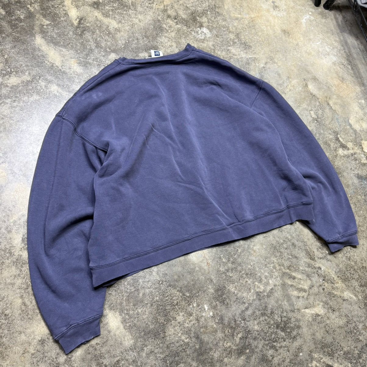 Gap vintage y2k gap navy blue baggy crop painter sweatshirt Size US M / EU 48-50 / 2 - 8 Thumbnail