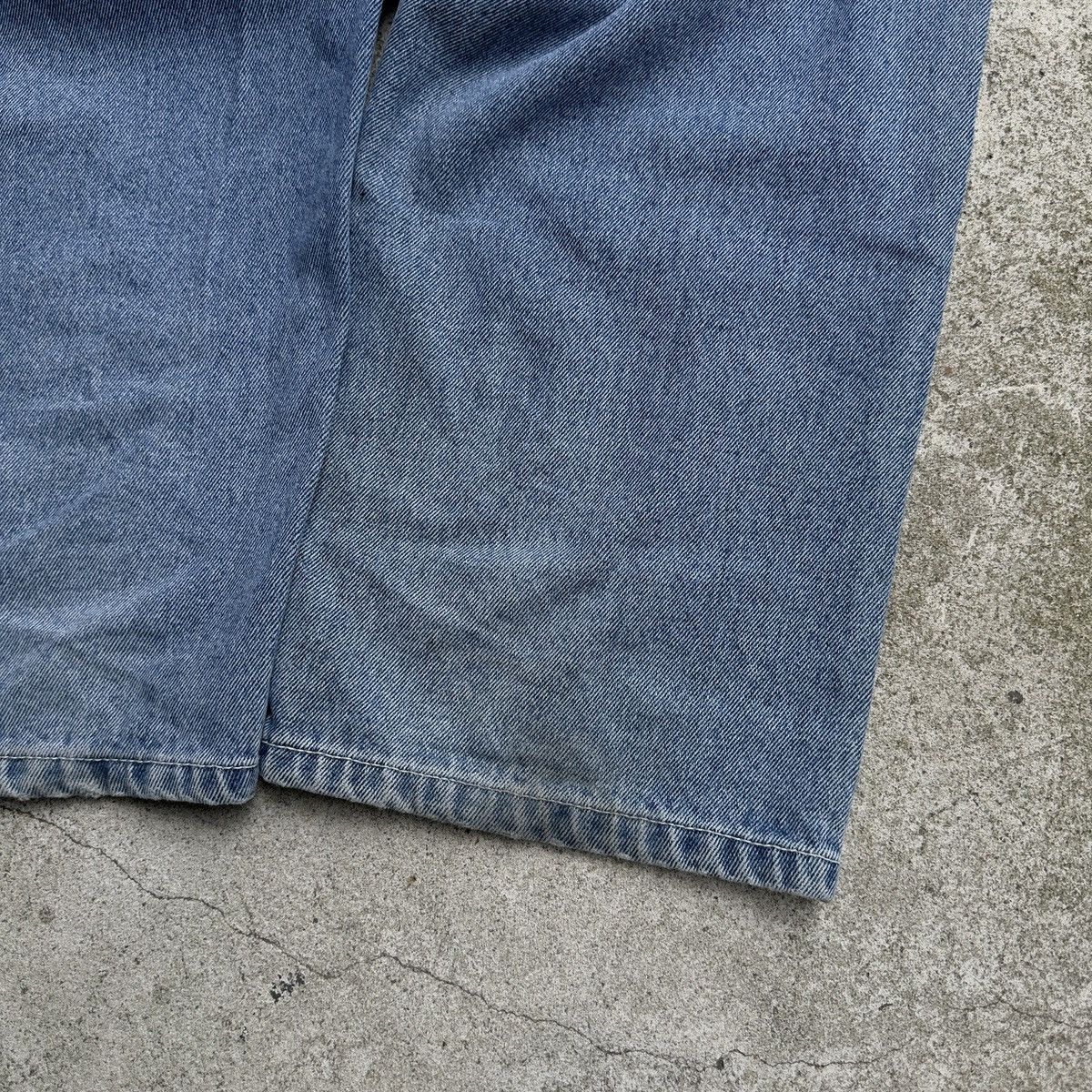 Vintage Vintage Faded Baggy Light Wash Skater Jeans ERD Grunge Size US 32 / EU 48 - 12 Thumbnail