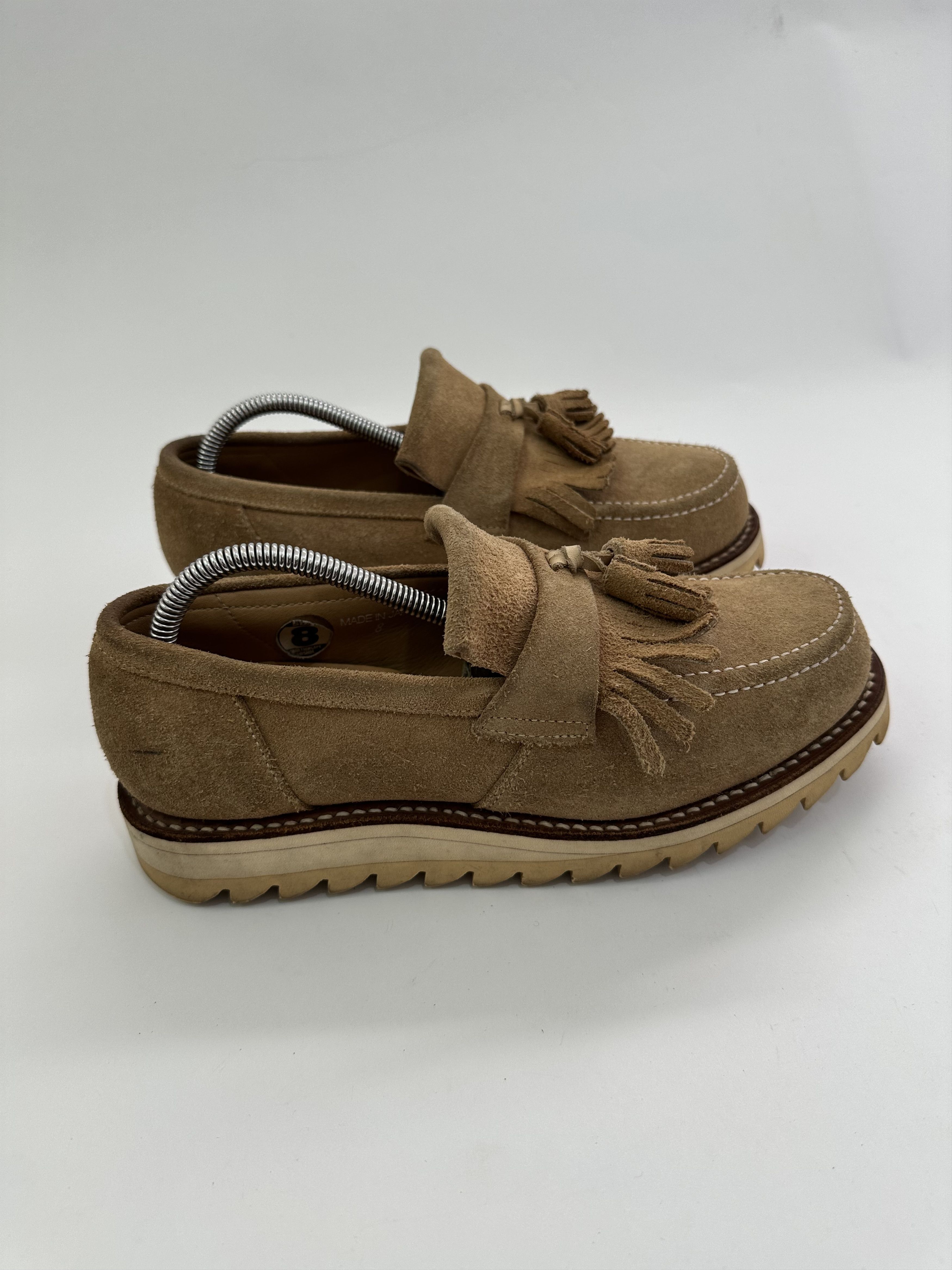 Bape A Bathing Ape Brown Suede Made in Japan Tassel Loafer Size 8 Size US 8 / EU 41 - 1 Thumbnail