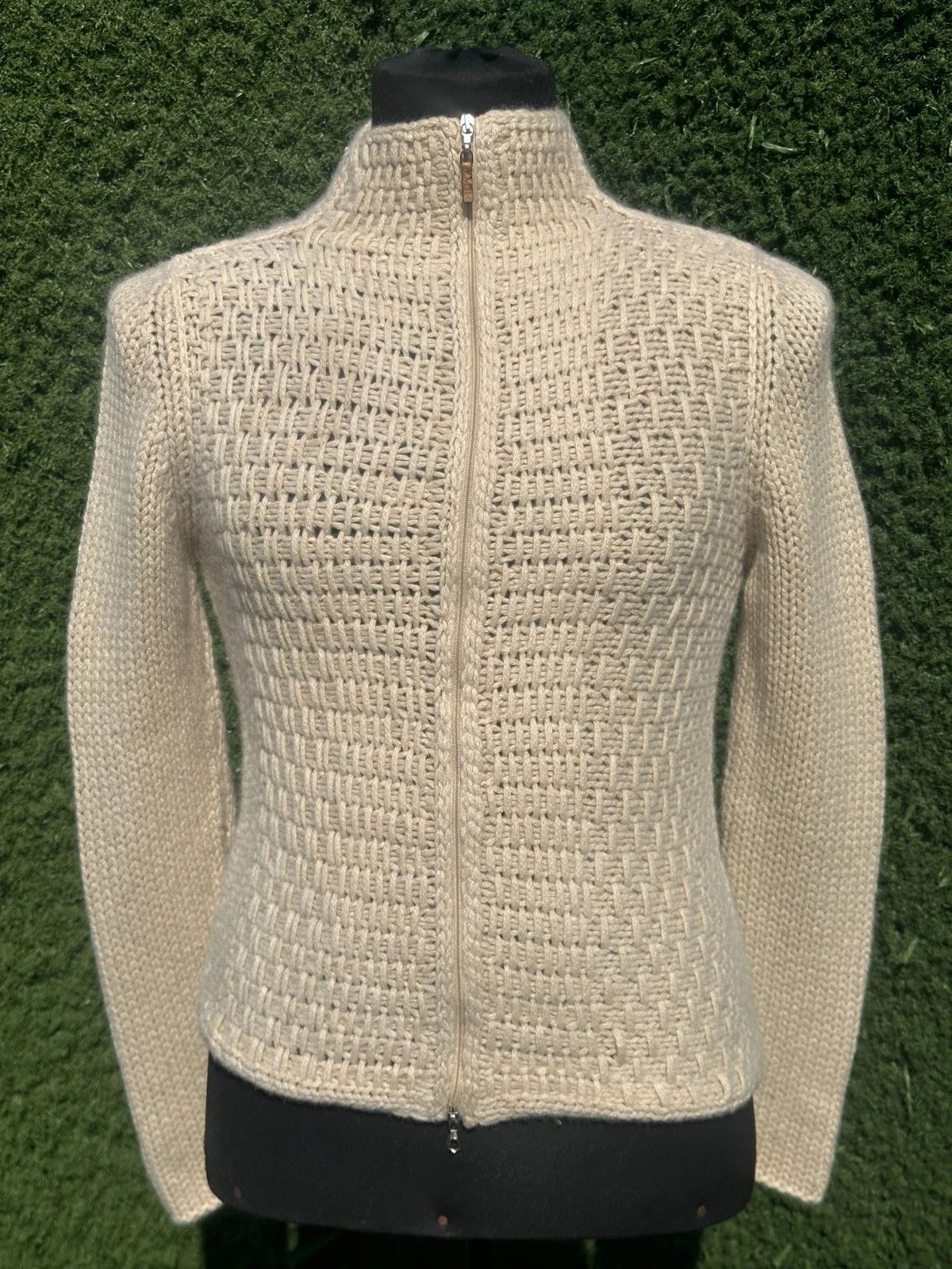 Brunello Cucinelli 2450$ Brunello Cucinelli Cashmere Knit Cardigan Size M L Size M / US 6-8 / IT 42-44 - 7 Thumbnail