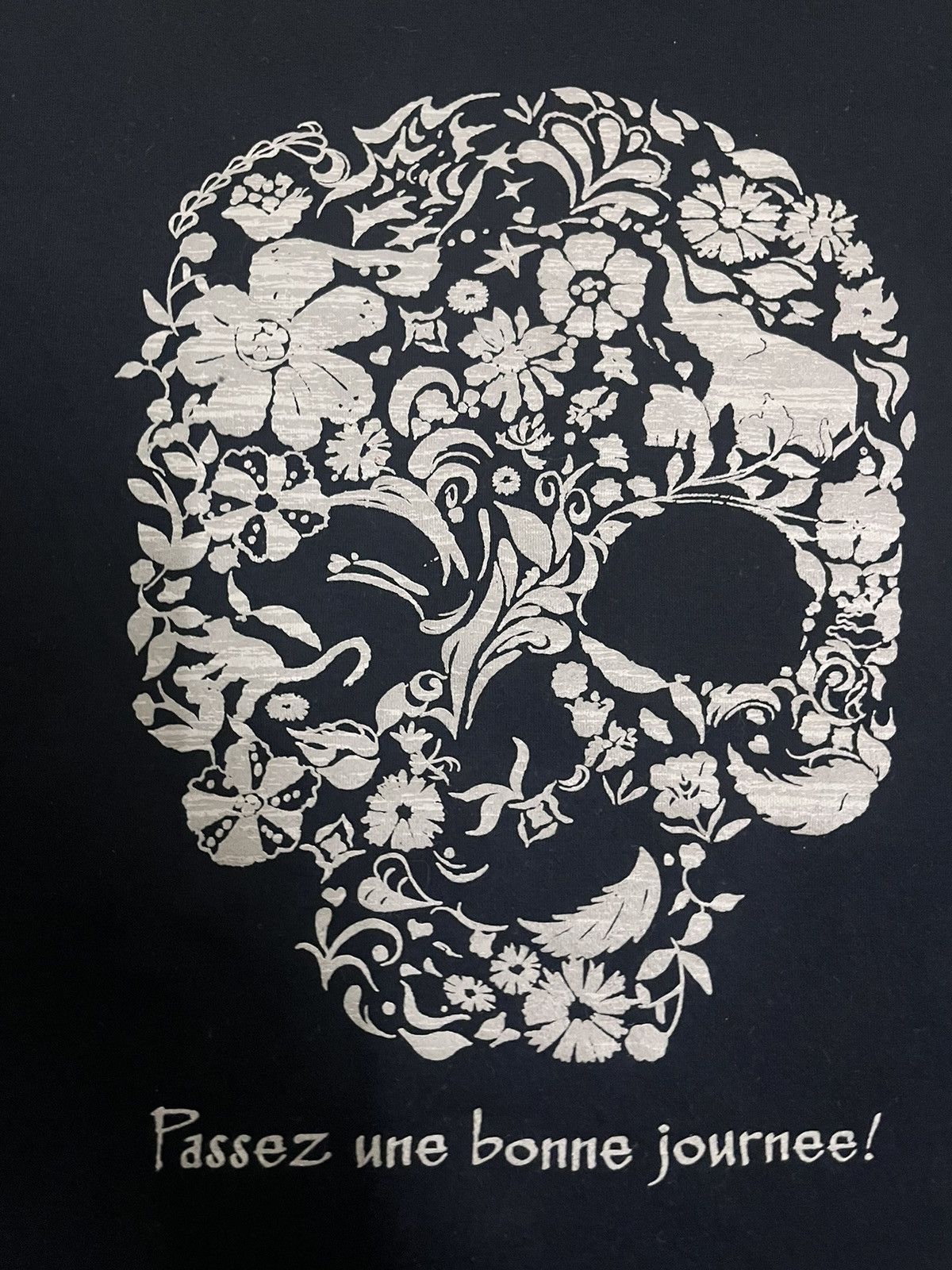 Other Hiromi Yoshida Flower Skull Mastermind Style T-shirt Size US XL / EU 56 / 4 - 3 Thumbnail
