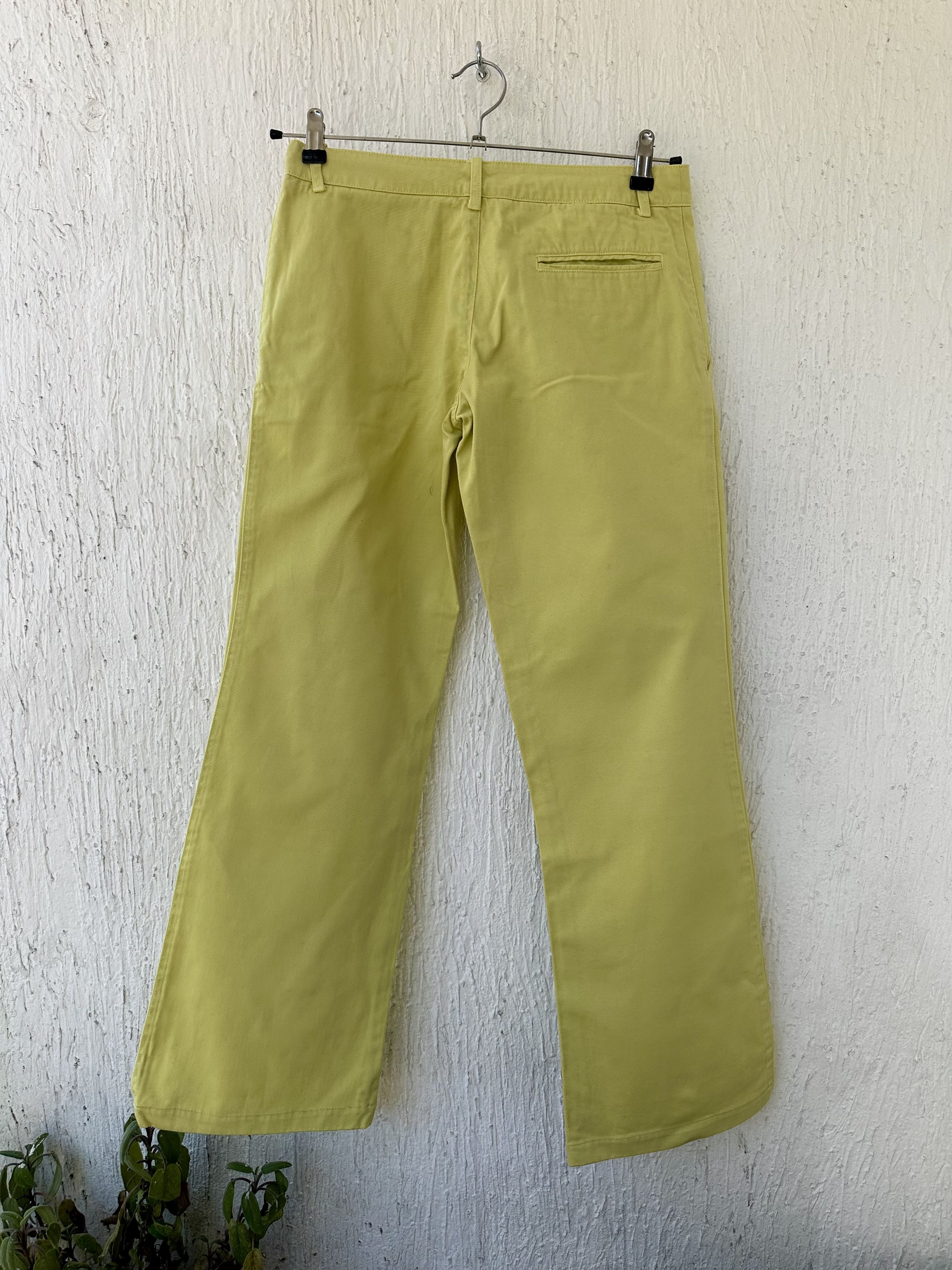 Marni wide leg yellow trousers Size US 29 - 3 Thumbnail