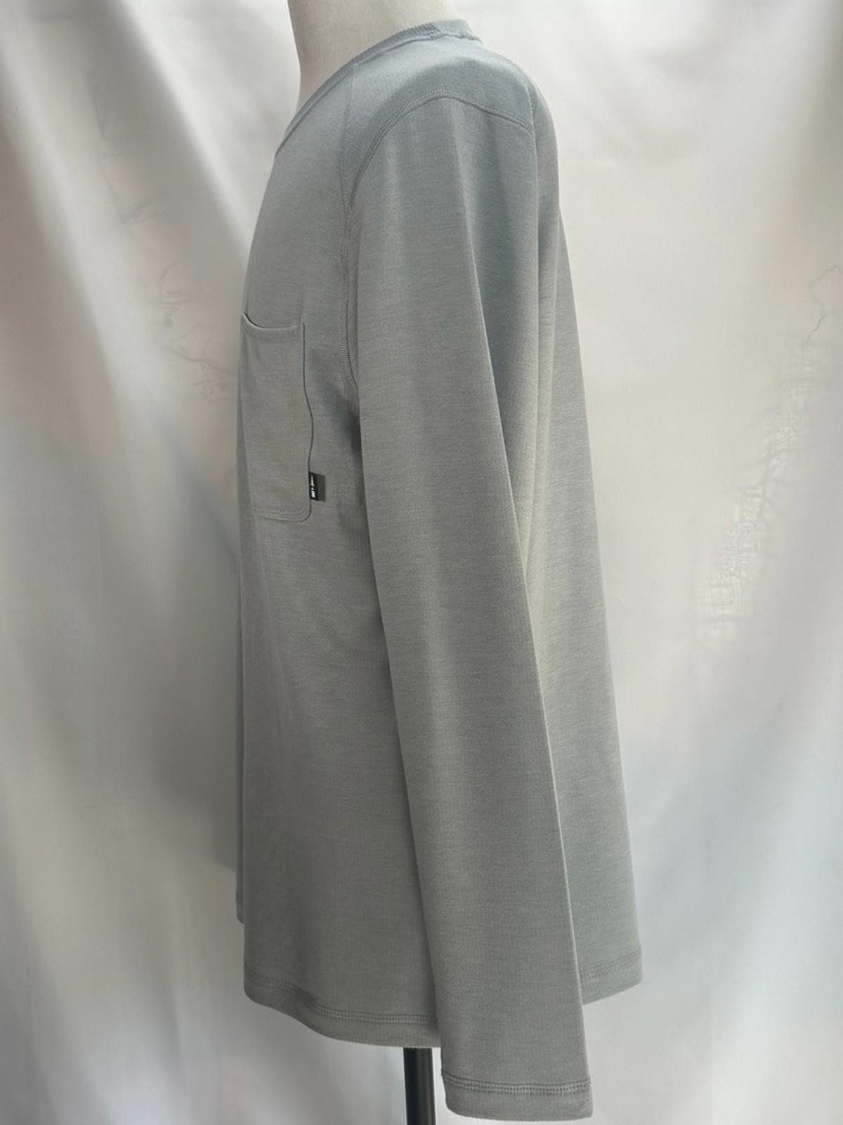 Bass Bass Outdoors Utili-Tee Pockets Logo Pullover T-Shirt Gray L Size US L / EU 52-54 / 3 - 2 Thumbnail