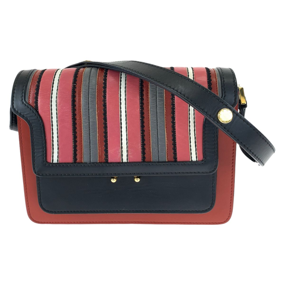 Other Other MARNI Multicolor Calf Leather Shoulder Bag Leather Crossbody Bag in Very Good Condition Size ONE SIZE - 1 Thumbnail