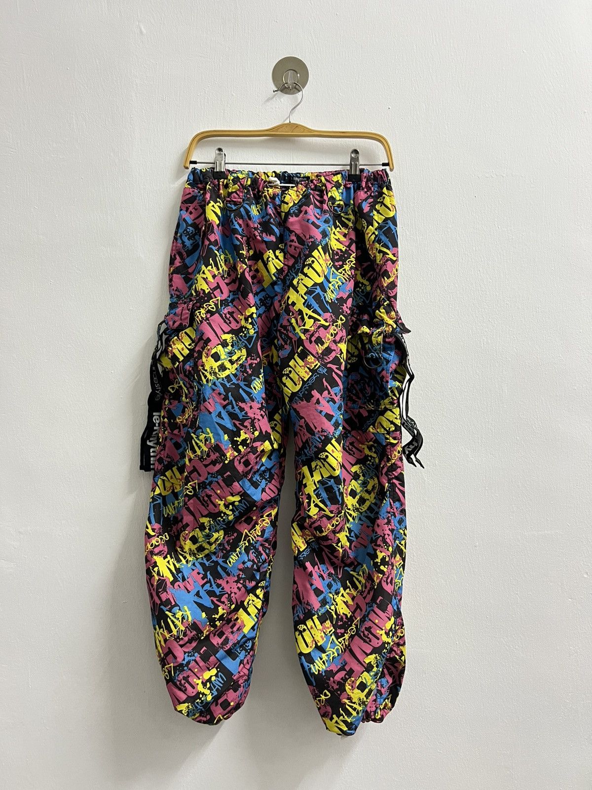 Japanese Brand × Rhythm Le-Rhythm Real Dance Style Pant Multipocket Parachute Size US 32 / EU 48 - 1 Thumbnail