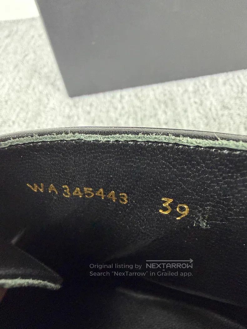 Saint Laurent Paris Saint Laurent Paris Chelsea boots with cross leather belt Size US 6 / EU 39 - 7 Thumbnail