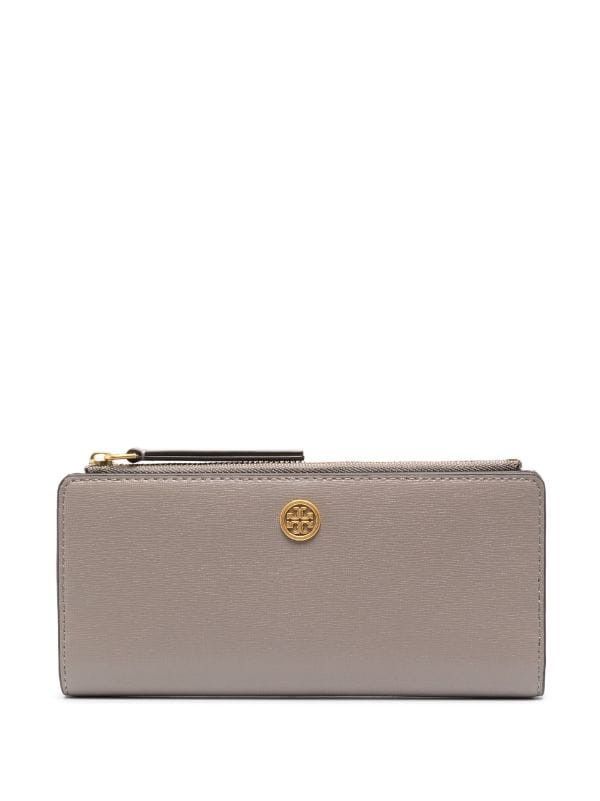 Tory Burch Robinson Slim Top Zip Wallet