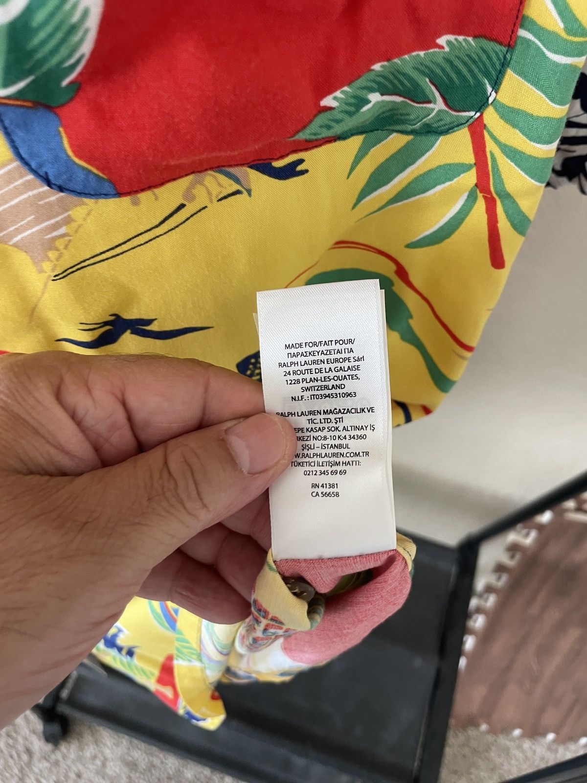 Polo Ralph Lauren Savannah Hawaiian Shirt nwt 168.00 Size US M / EU 48-50 / 2 - 10 Thumbnail