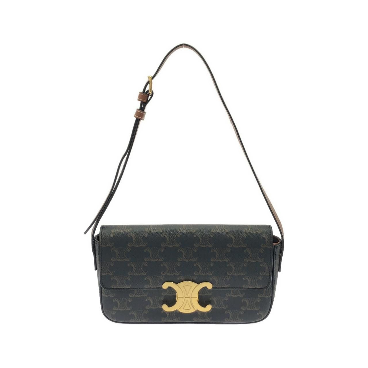 Celine Celine Celine Claude Trionfecanvas Shoulder Bag Textile Shoulder Bag 194142CUZ DUTY FREE for USA Size ONE SIZE - 1 Thumbnail