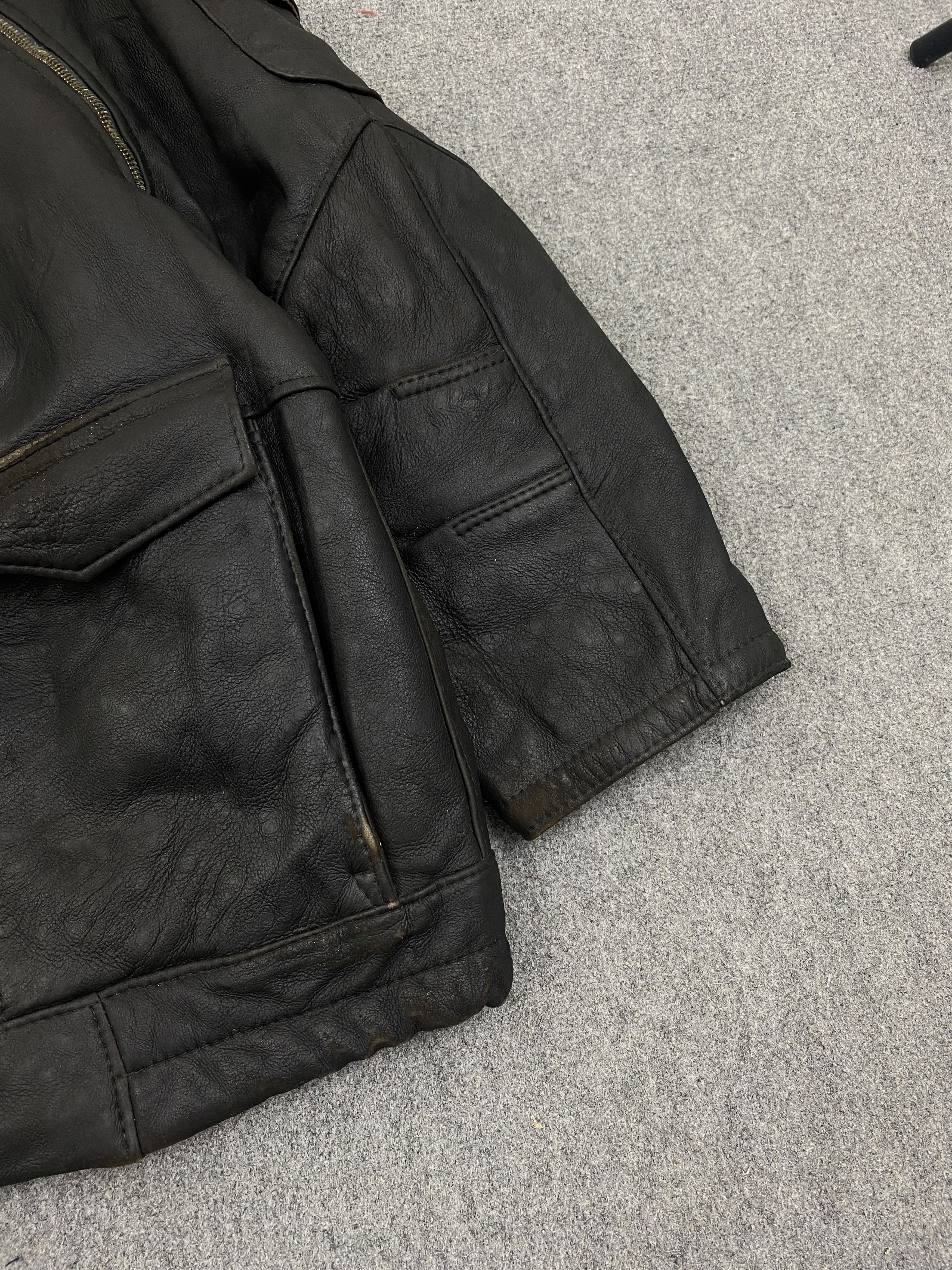 Japanese Brand Vintage Made In Turkey Suede Leather Sherpa Fur Jacket J1992 Size US XL / EU 56 / 4 - 5 Thumbnail