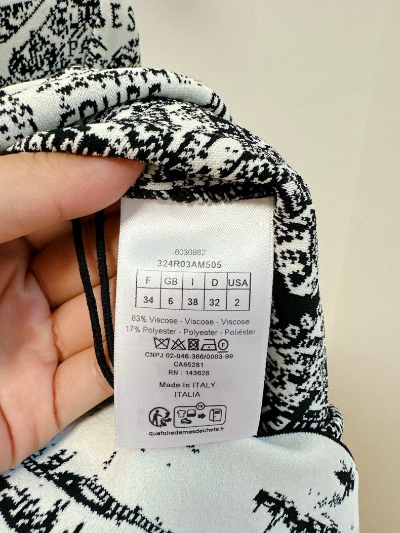 Dior Dior Paris printed knitted dress Size XXS / US 00 / IT 34 - 5 Thumbnail