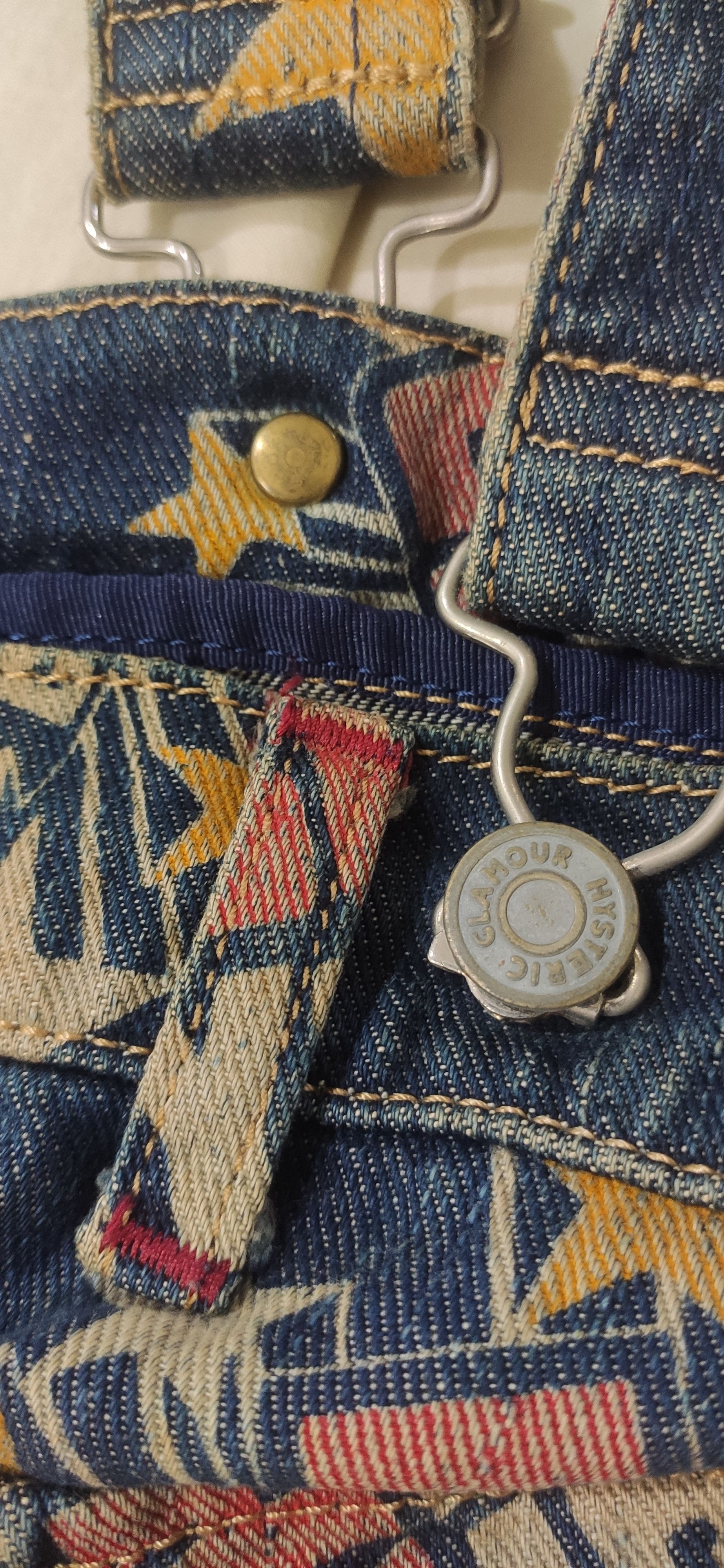 Hysteric Glamour × Vintage Vintage Denim Super Hysteric Glamour Collection Tote Beg Size ONE SIZE - 25 Thumbnail