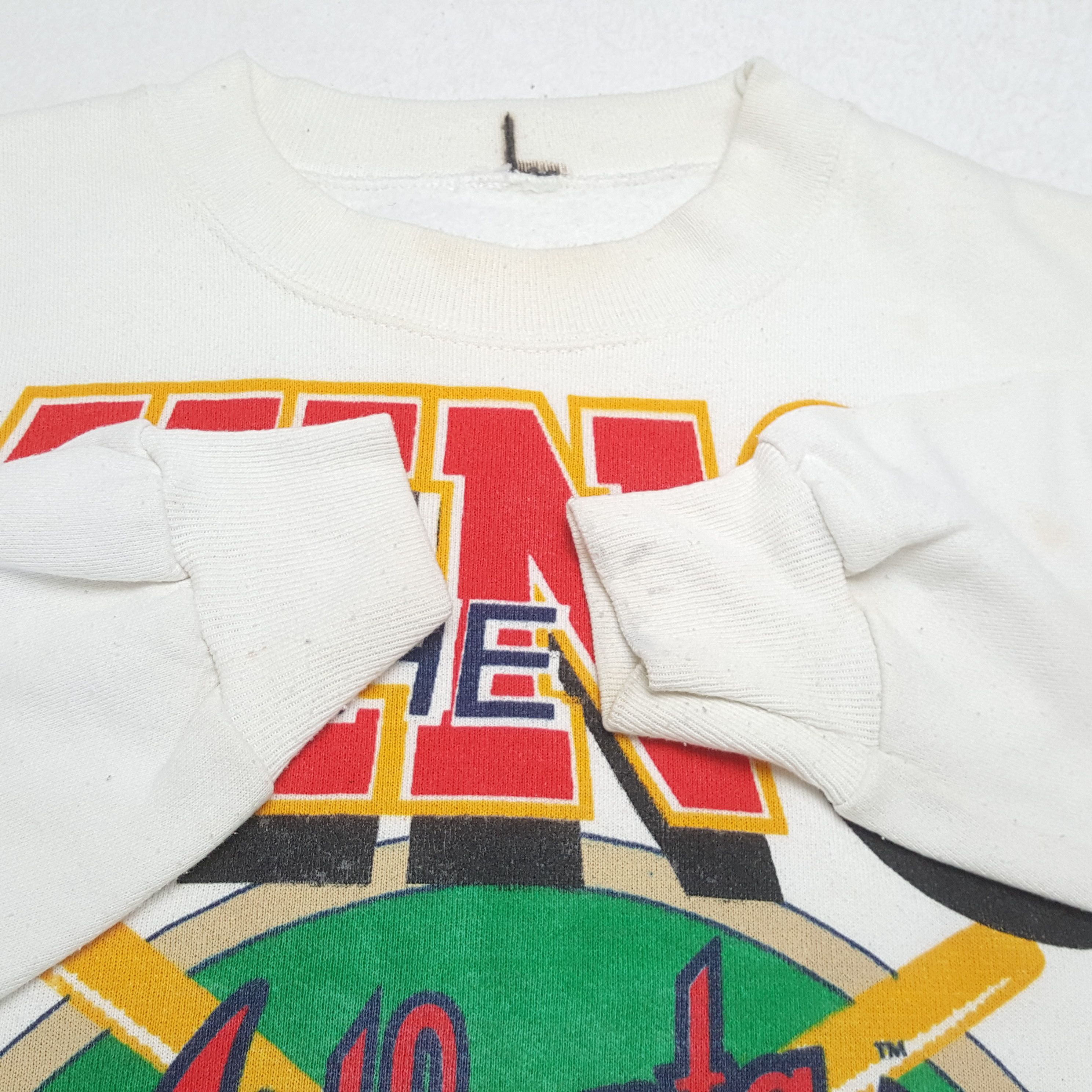 MLB ATLANATA BRAVE 1992 MLB Baseball Team Vintage Sweatshirt Size US M / EU 48-50 / 2 - 8 Thumbnail