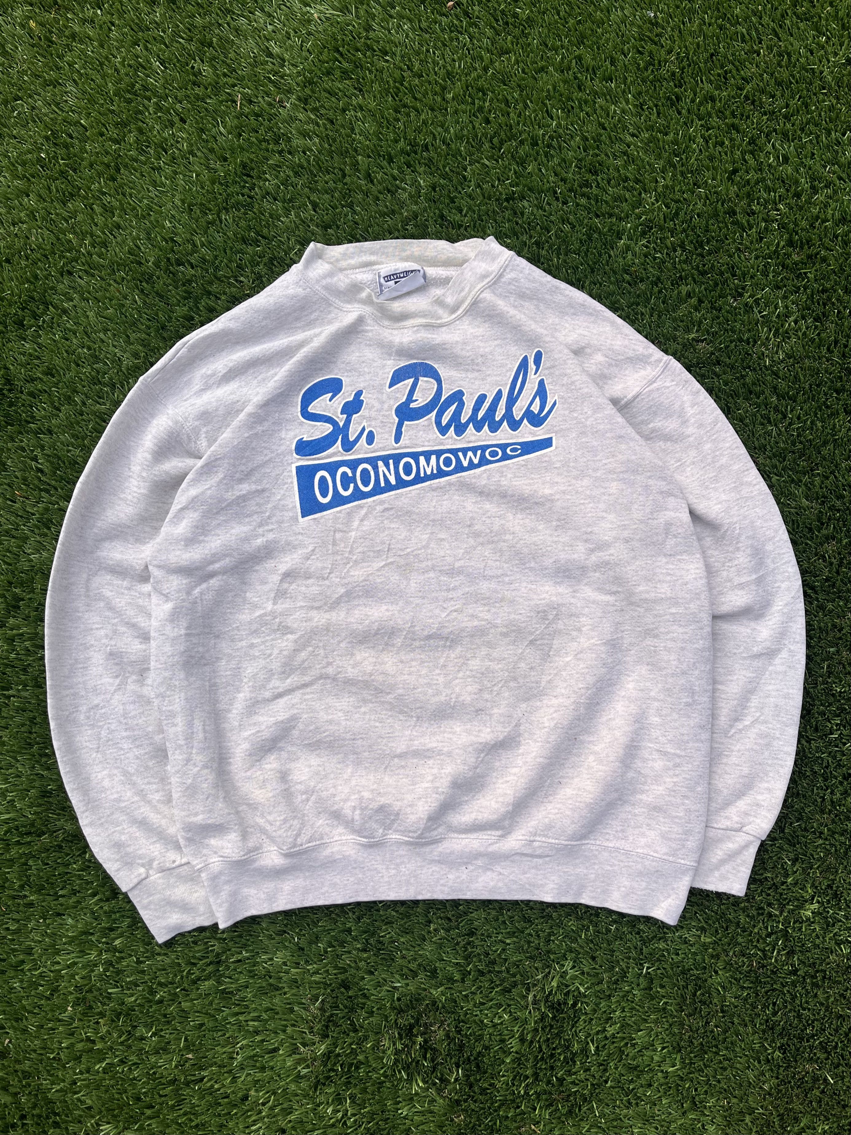 Lee Vintage Heavyweight Lee “St. Paul’s Oconomowoc” Sweatshirt Size US L / EU 52-54 / 3 - 1 Thumbnail