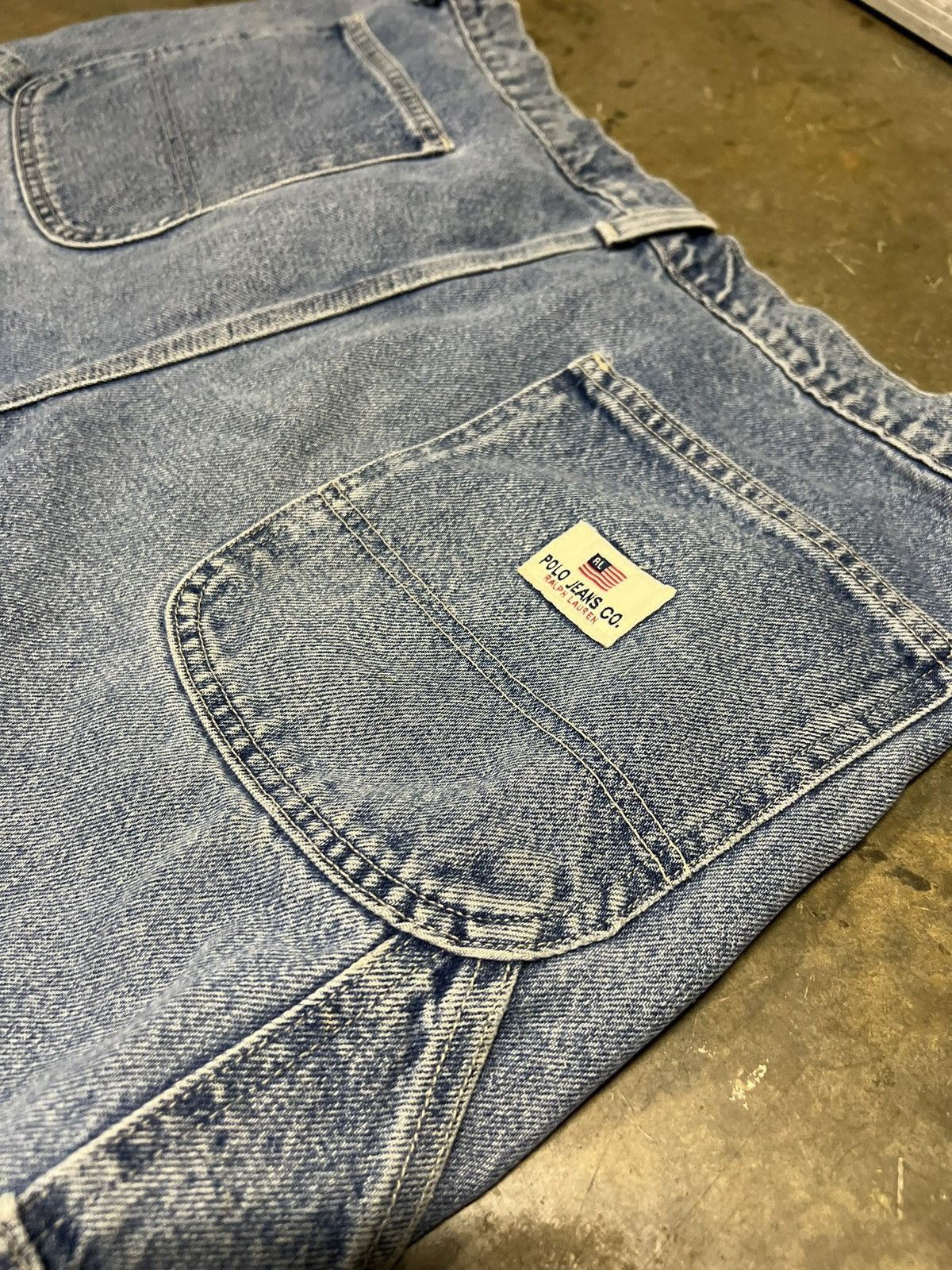 Polo Ralph Lauren Vintage Polo Jeans Co. Ralph Lauren Carpenter Shorts SIZE 38 Size US 38 / EU 54 - 3 Thumbnail