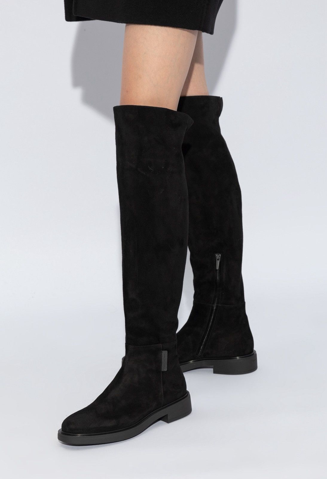 Gianvito Rossi Gianvito Rossi Lexington Suede Over The Knee Boots size 38.5 Size US 8.5 / IT 38.5 - 2 Thumbnail