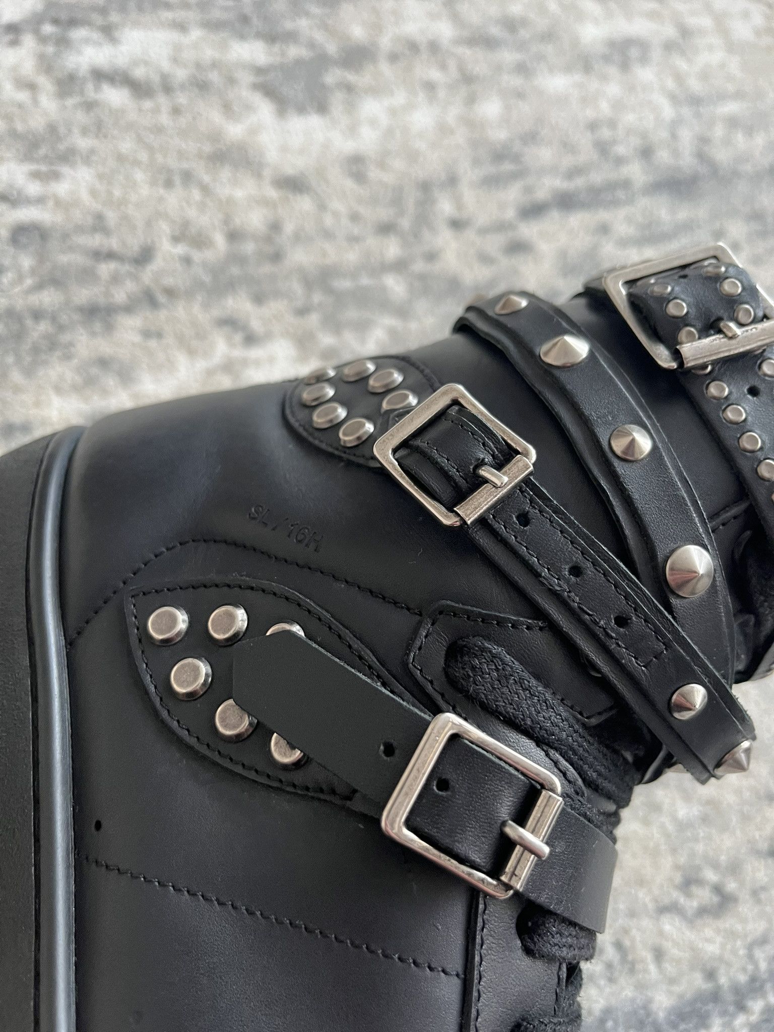 Hedi Slimane × Saint Laurent Paris saint laurent sl/16h studded high tops by hedi slimane Size US 9 / EU 42 - 15 Thumbnail