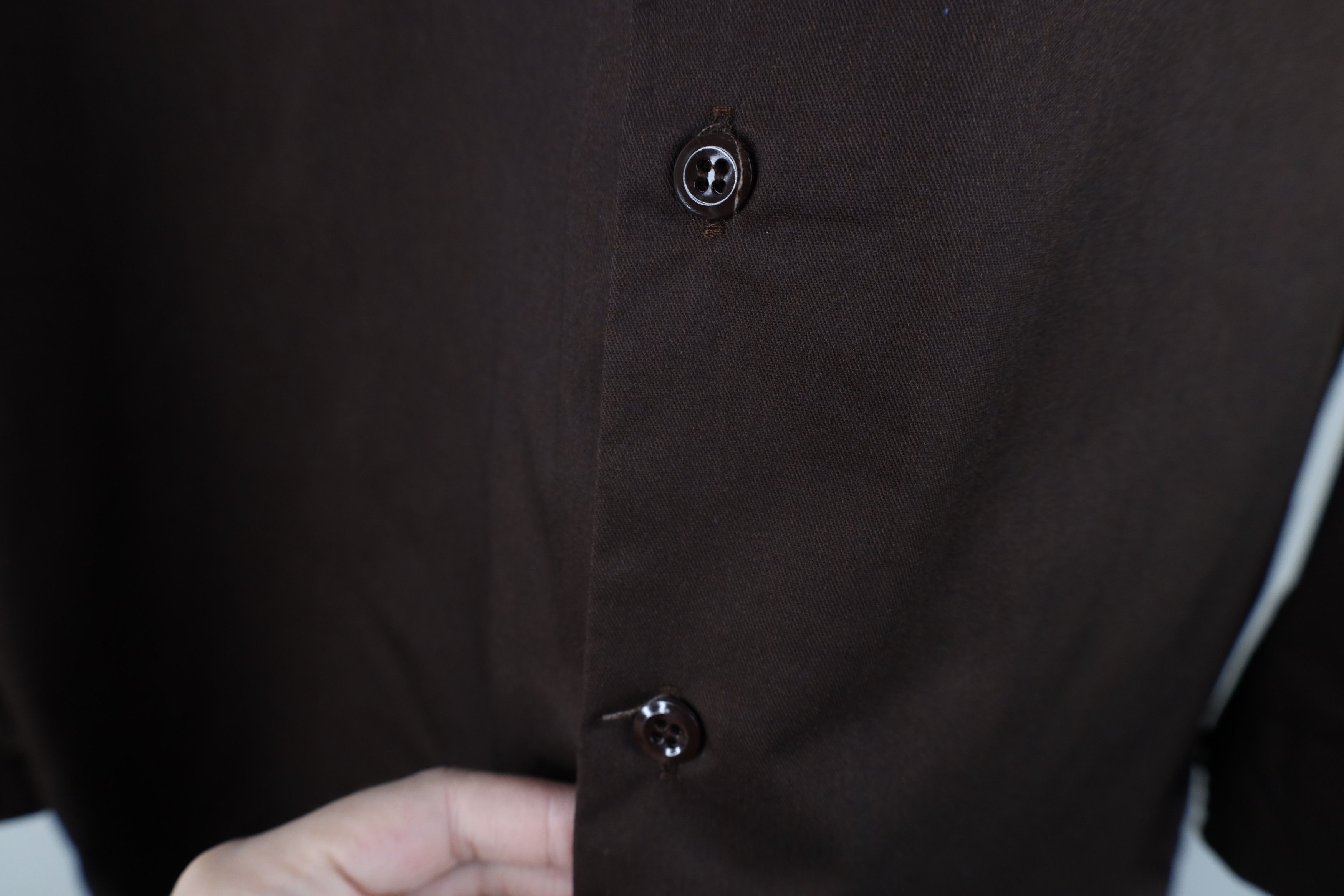 Dickies Vintage 90s Dickies Workwear Mechanic Button Shirt Brown USA Size US M / EU 48-50 / 2 - 8 Thumbnail