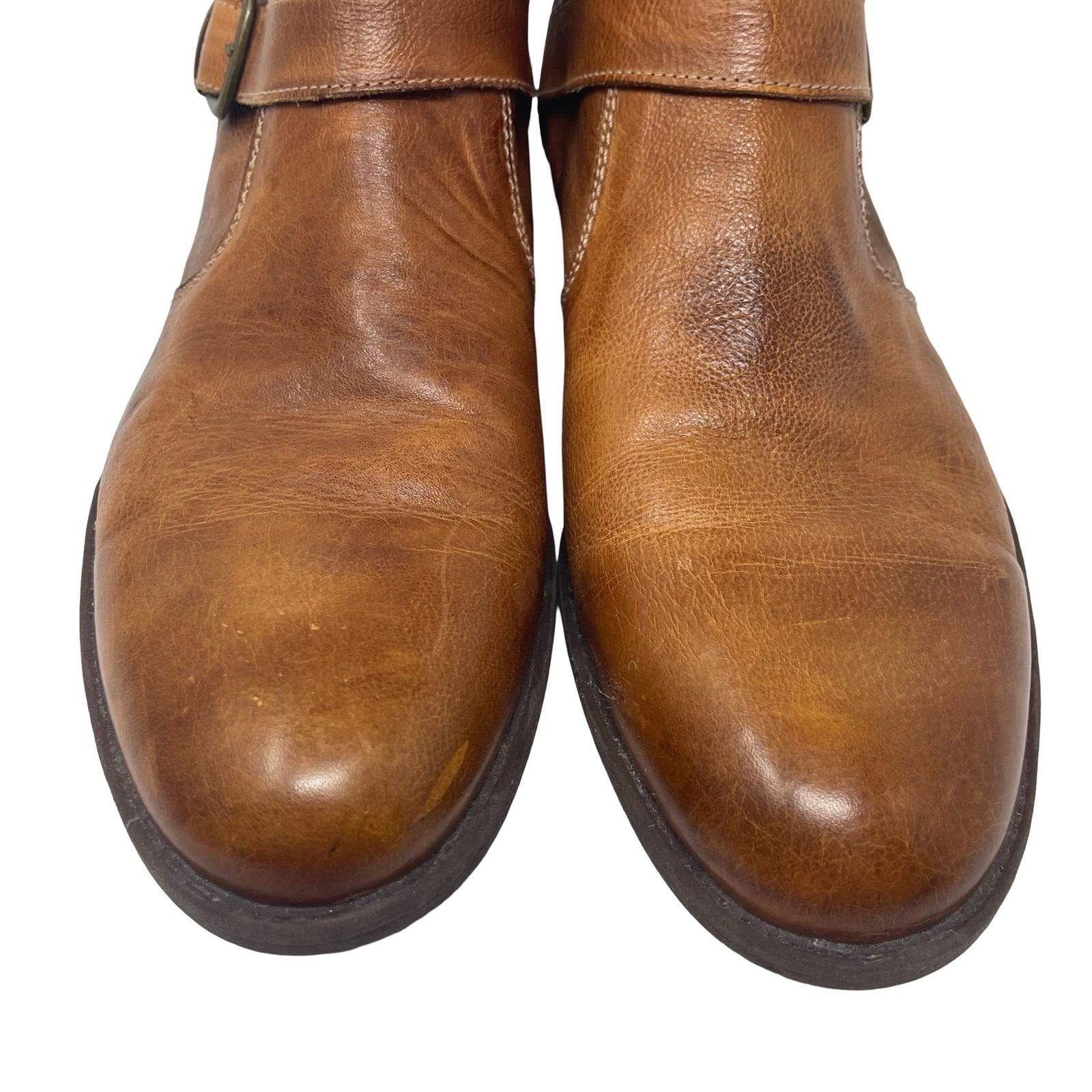 Bed Stu Bed STU Michelangelo in Tan Rustic Chelsea Boots sz 13 Size US 13 / EU 46 - 3 Thumbnail