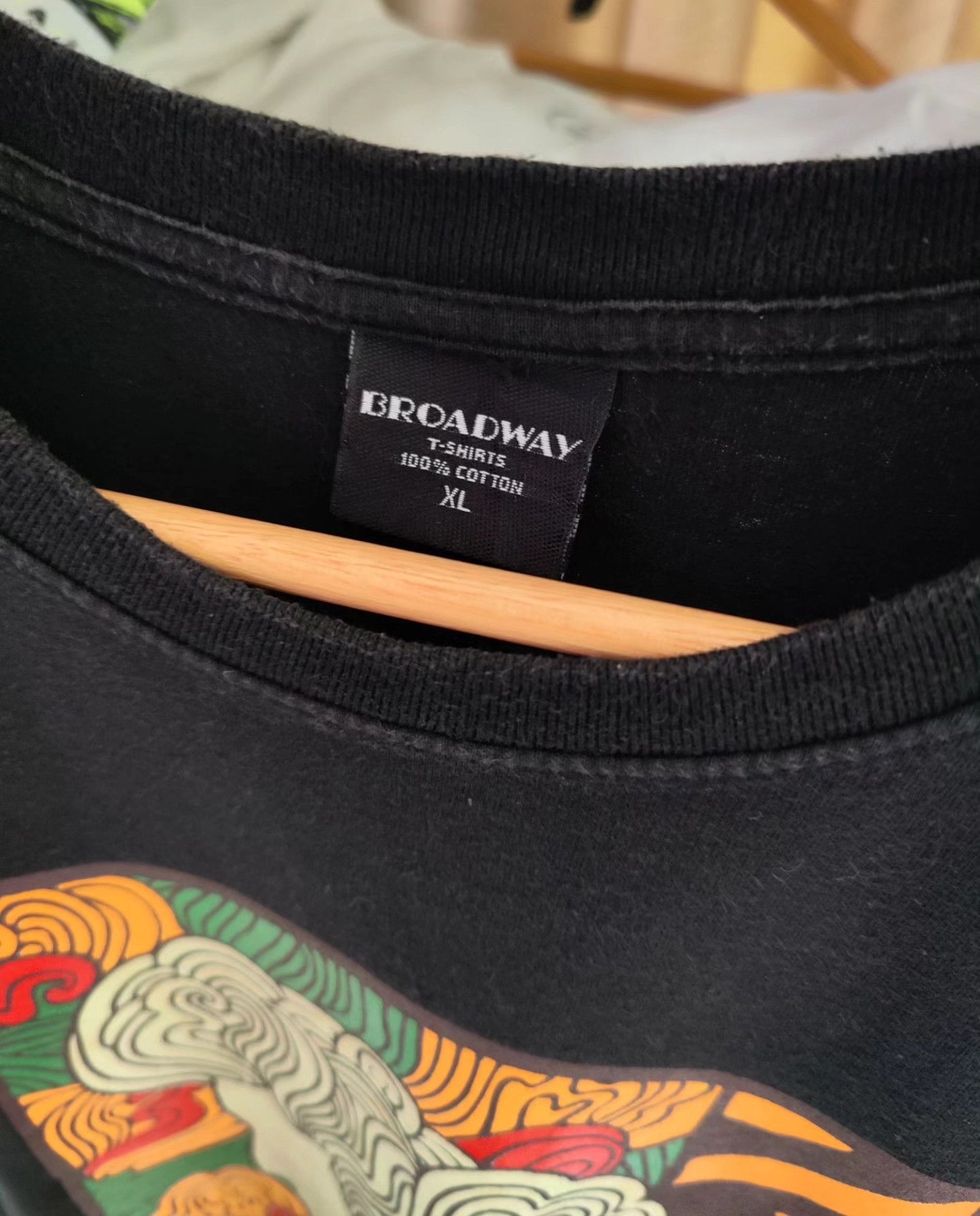 Band Tees × Vintage vintage Bob Dylan Psychedelic Design Art by Milton Glaser Size US XL / EU 56 / 4 - 3 Thumbnail